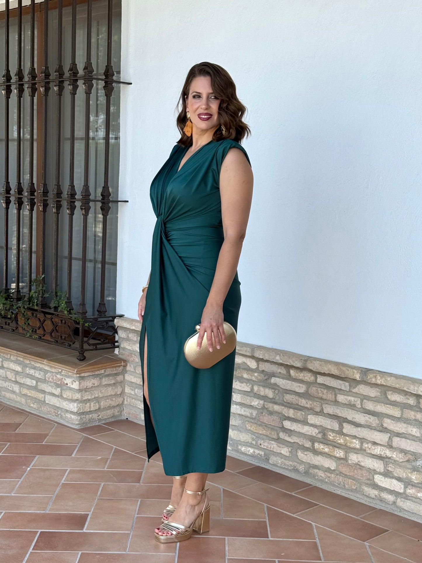 Vestido Perla Verde