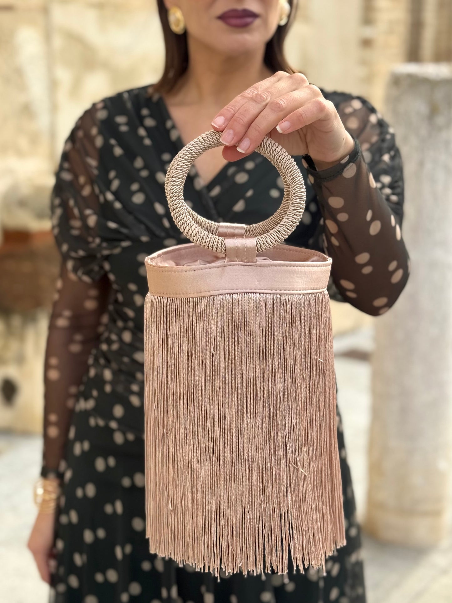 Bolso Rapunzel Beige