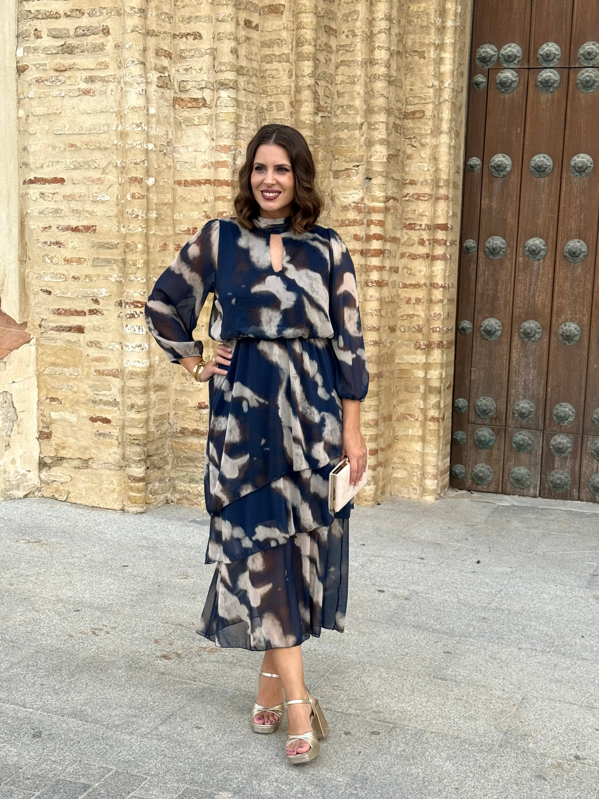 Vestido Tania Azul Marino