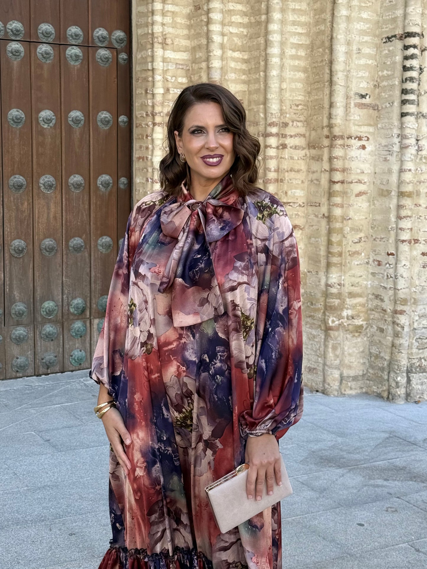 Vestido Karol Burdeos