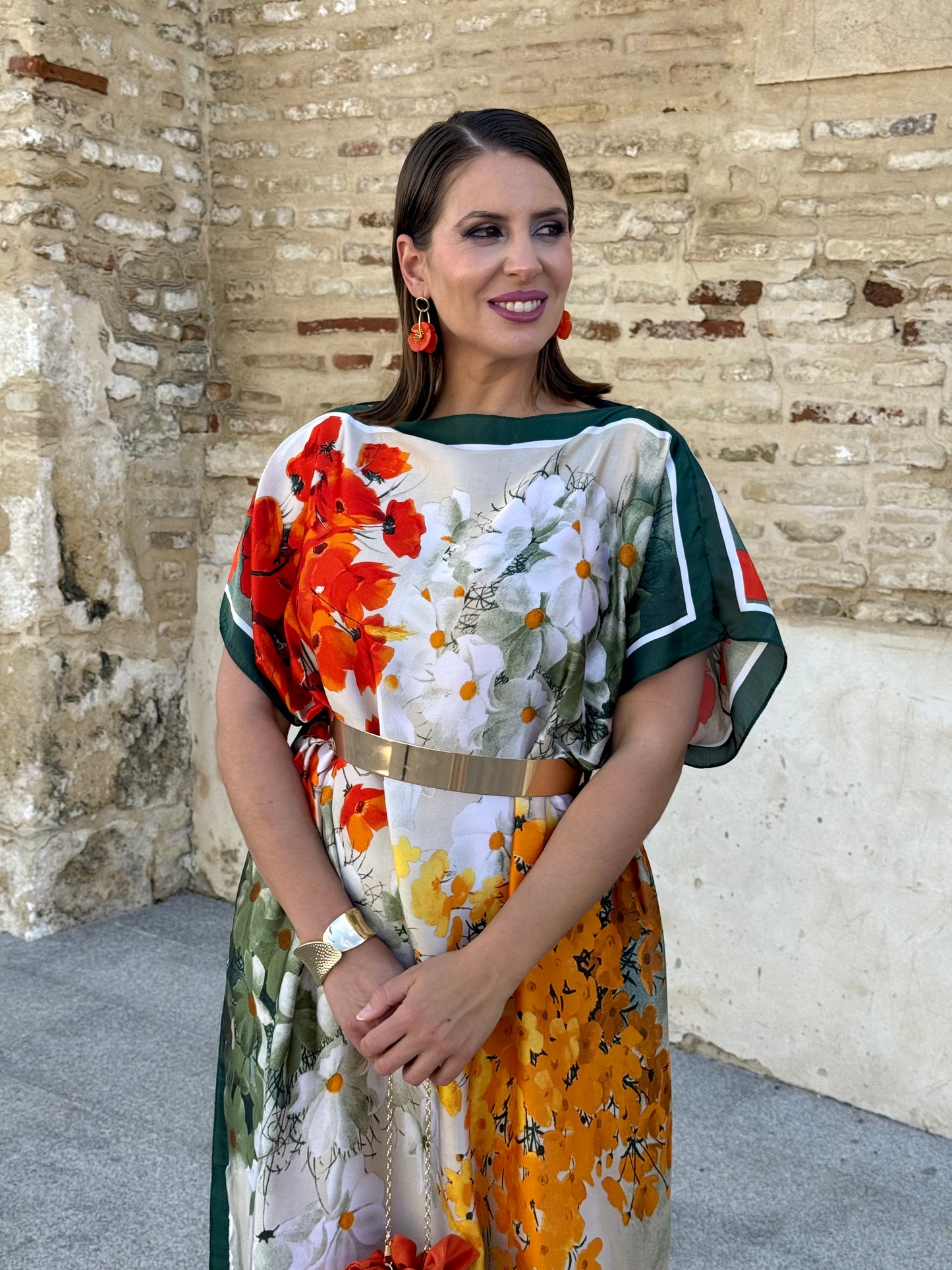 Vestido Elvira Flores