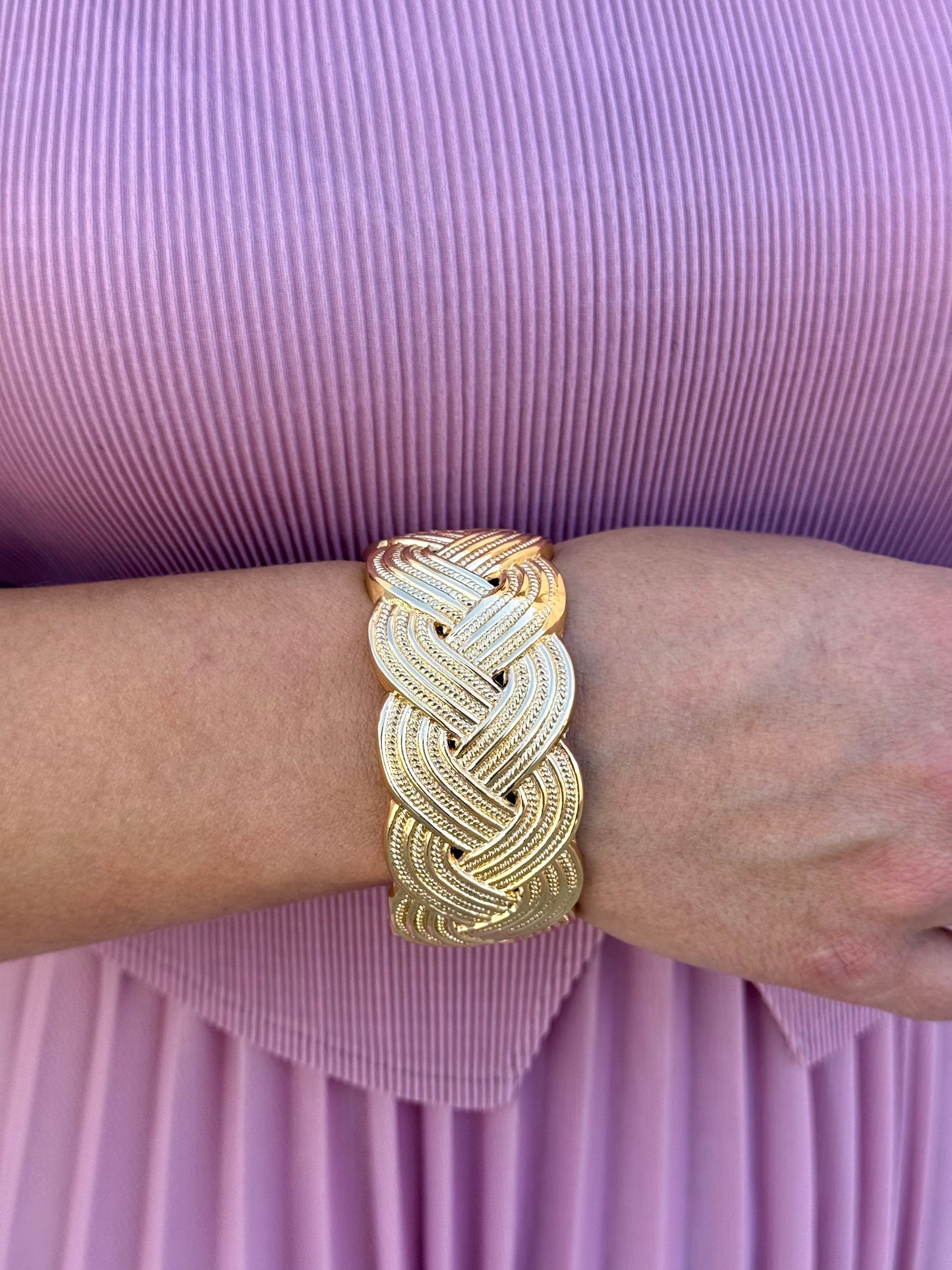 Pulsera Nazaret Dorado