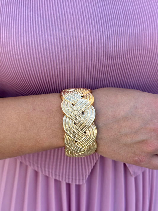 Pulsera Nazaret Dorado