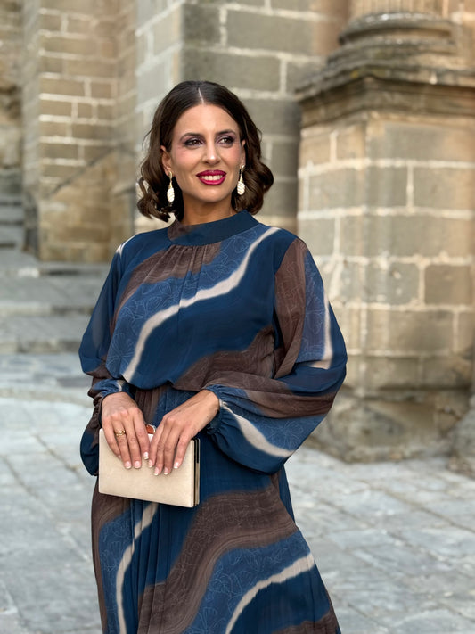 Vestido Horizonte Azul