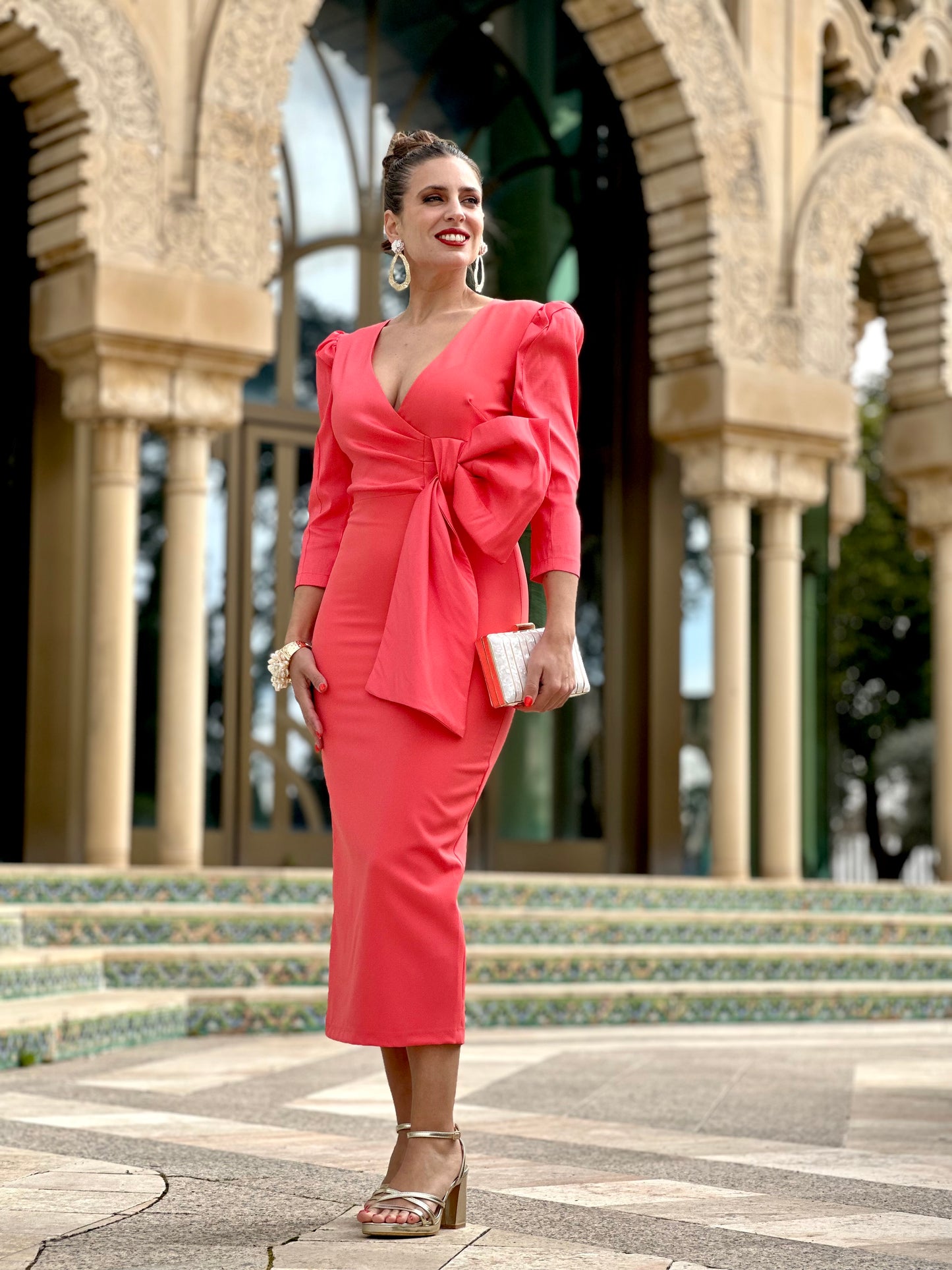 Vestido Huelva Coral