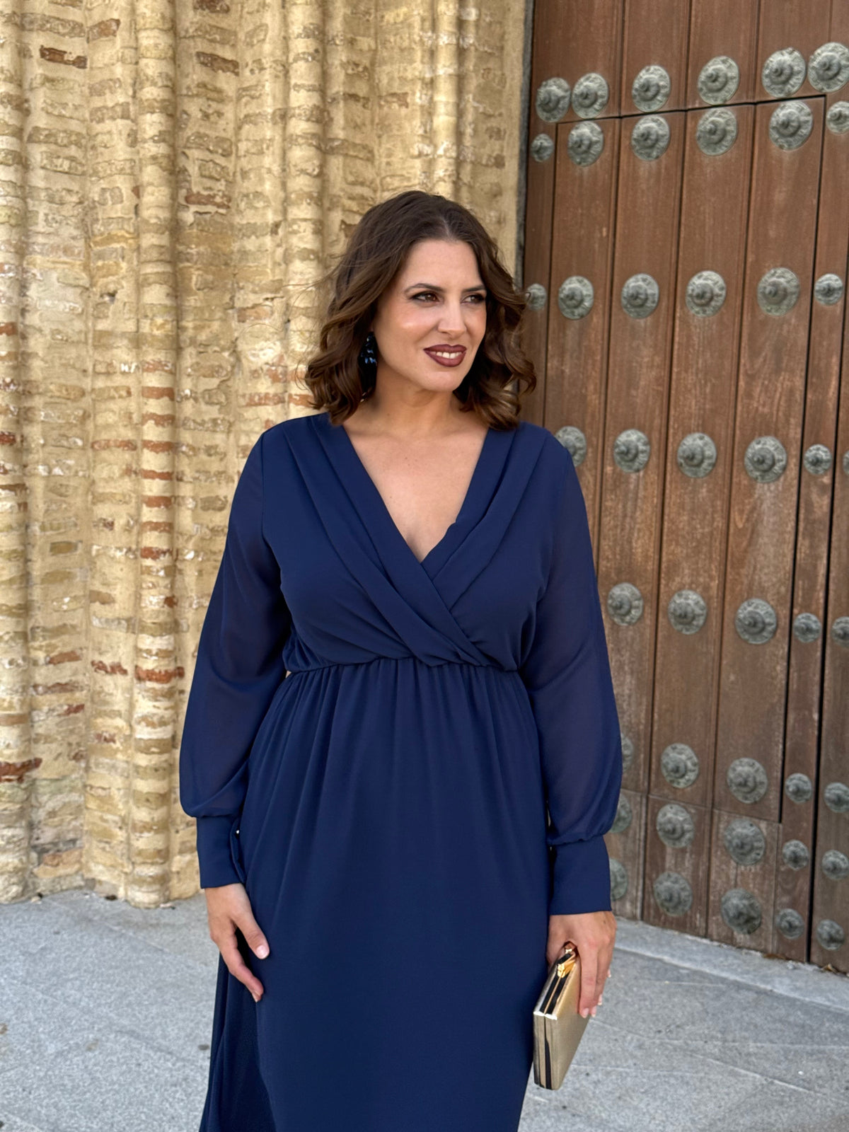 Vestido Ágata Azul Marino