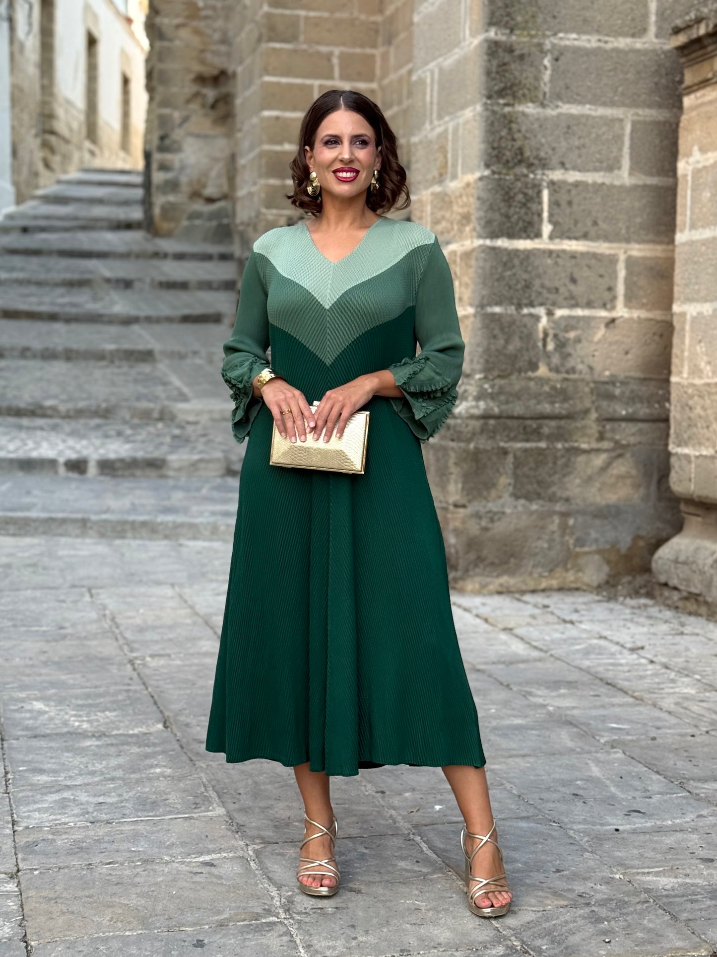 Vestido Esmeralda Verde