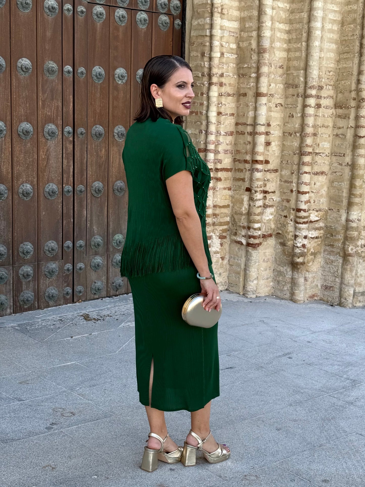 Vestido Esmeralda Verde