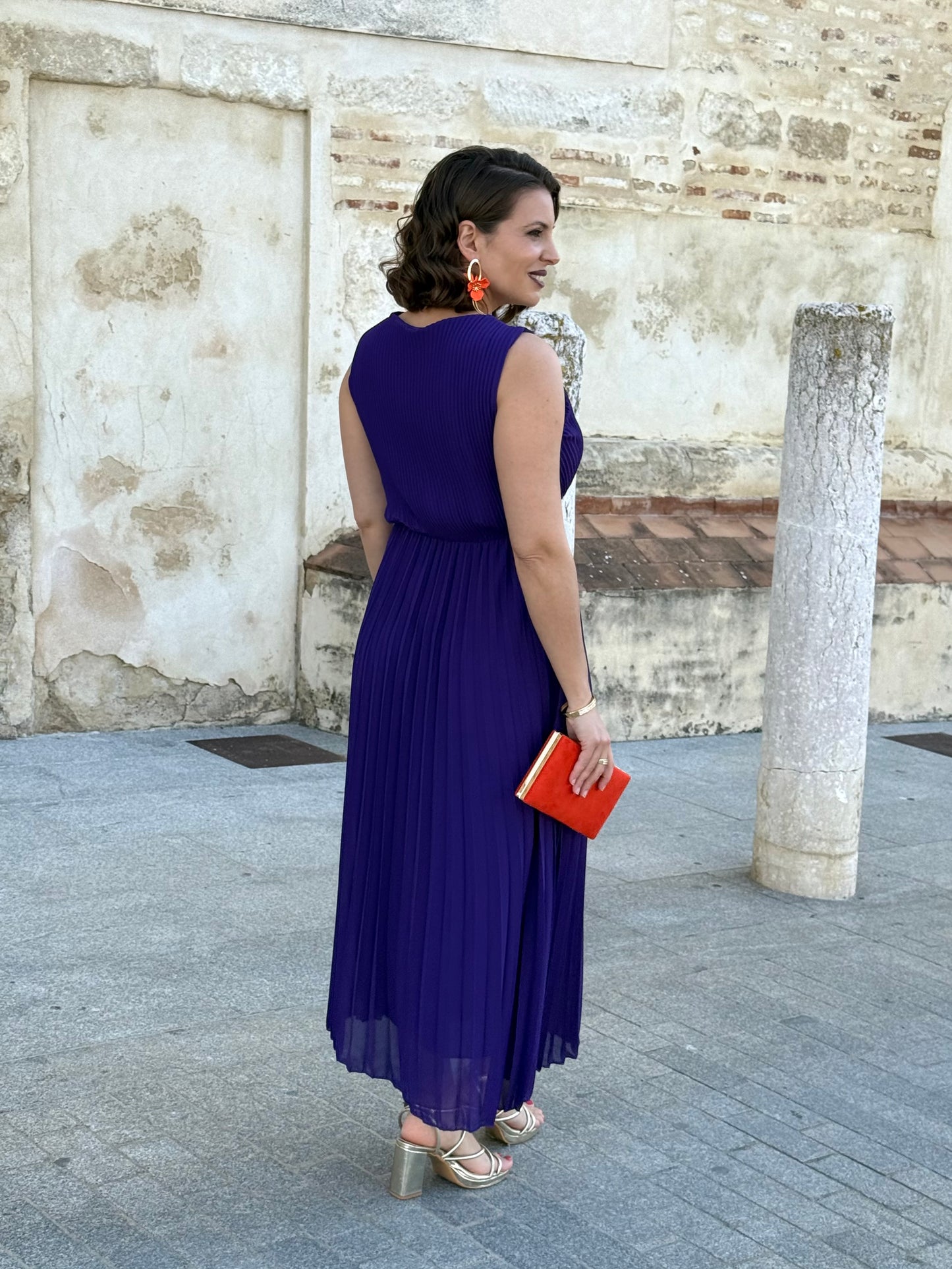 Vestido Sicilia morado