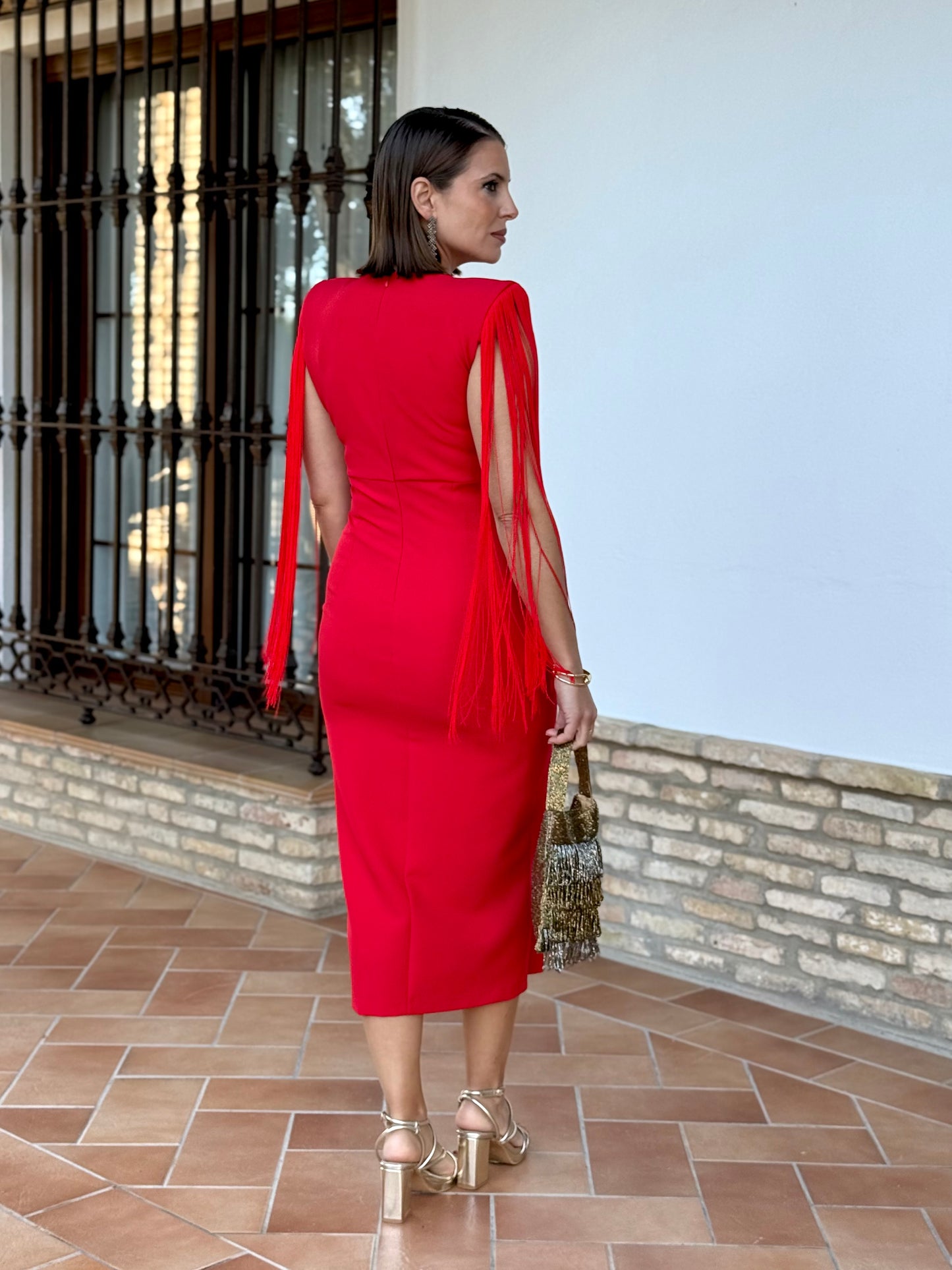 Vestido Valentina Rojo