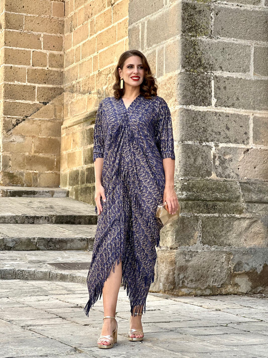 Vestido Messina Marino