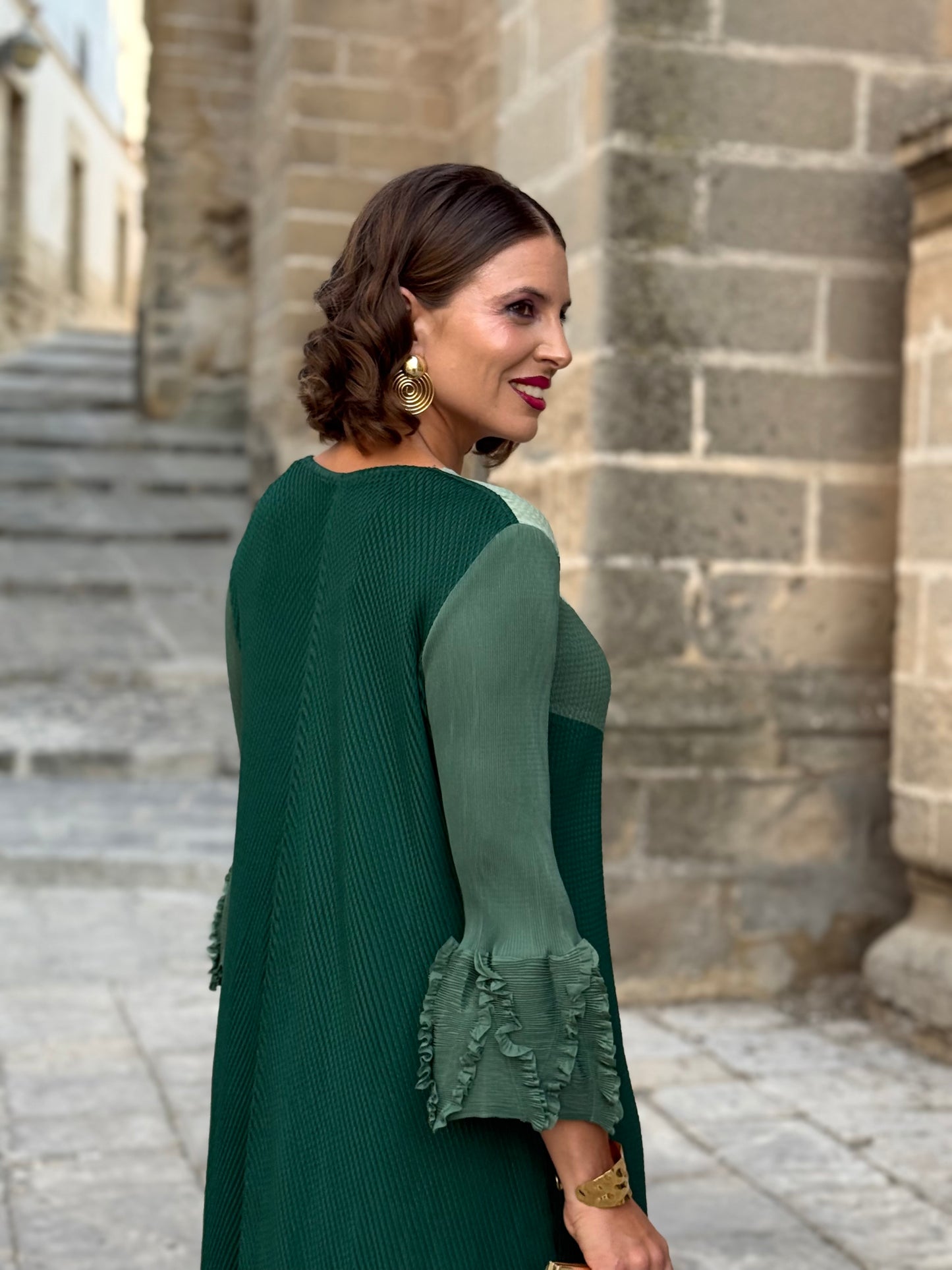 Vestido Esmeralda Verde