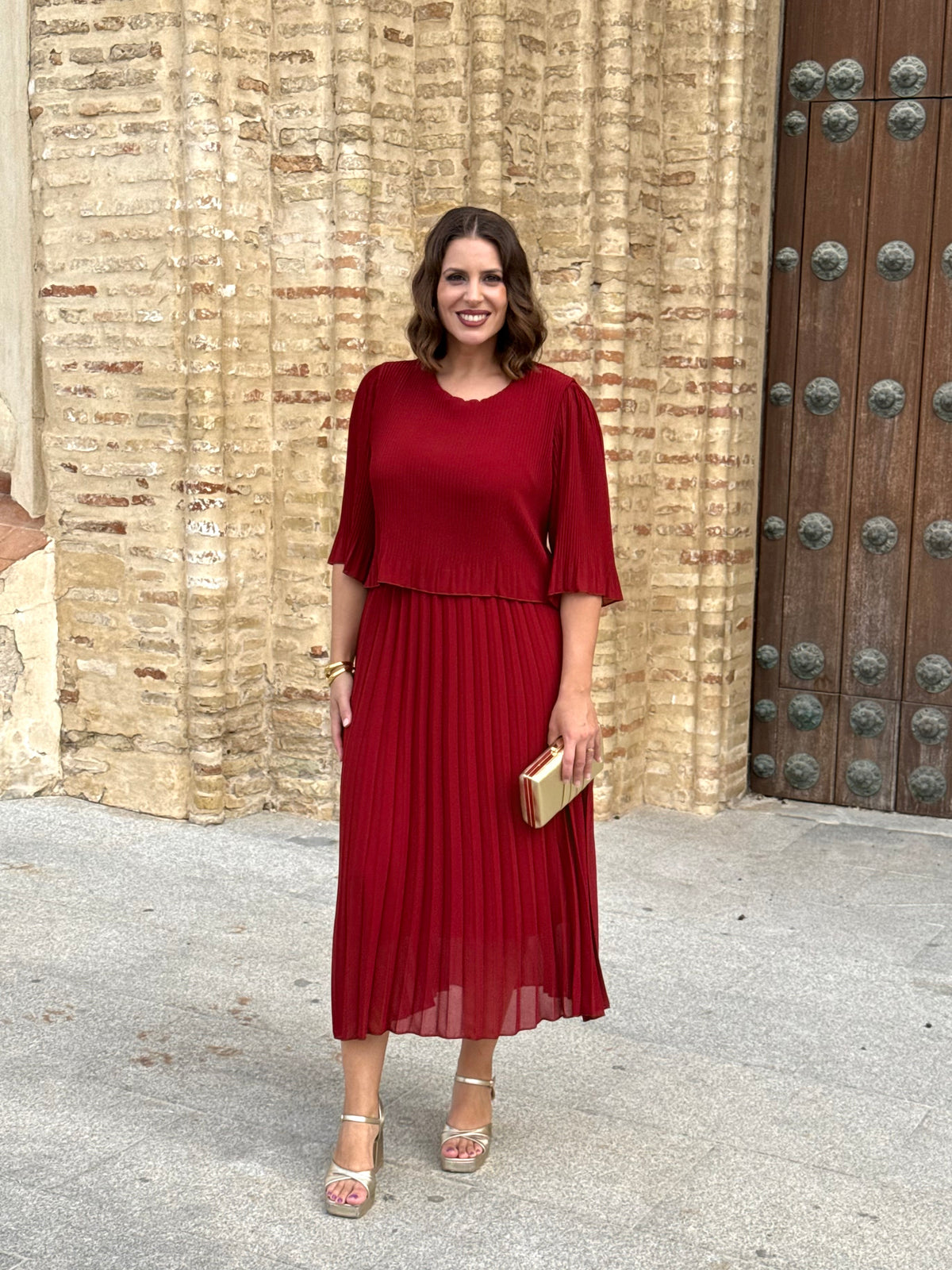 Vestido Altea Teja