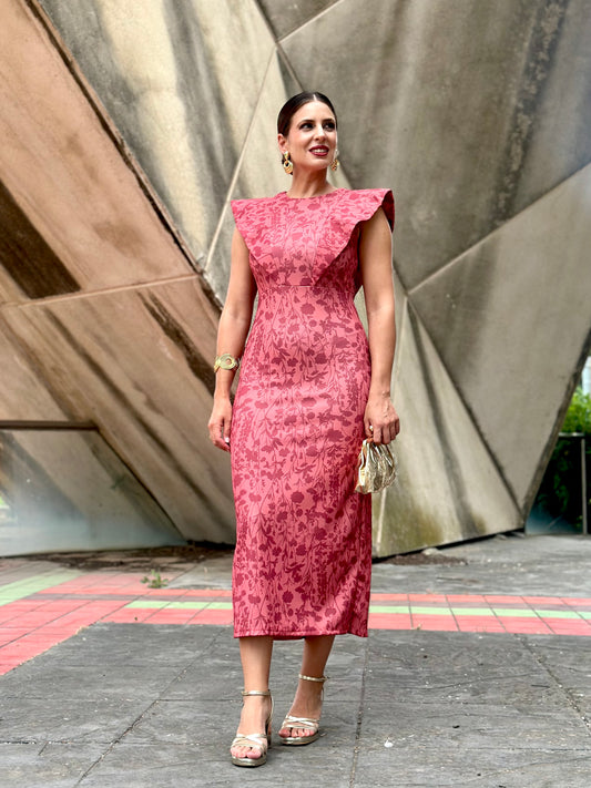 Vestido Borgoña