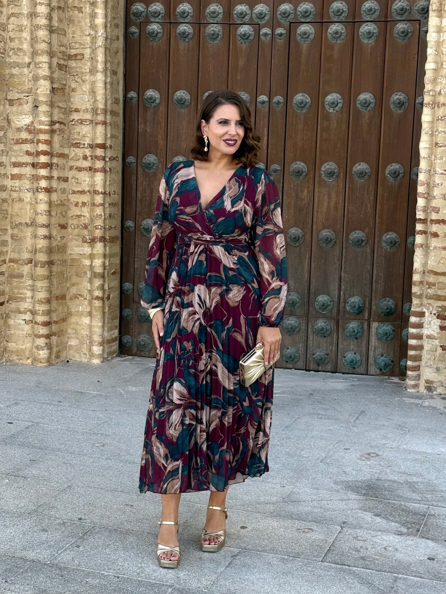 Vestido Nadia Buganvilla