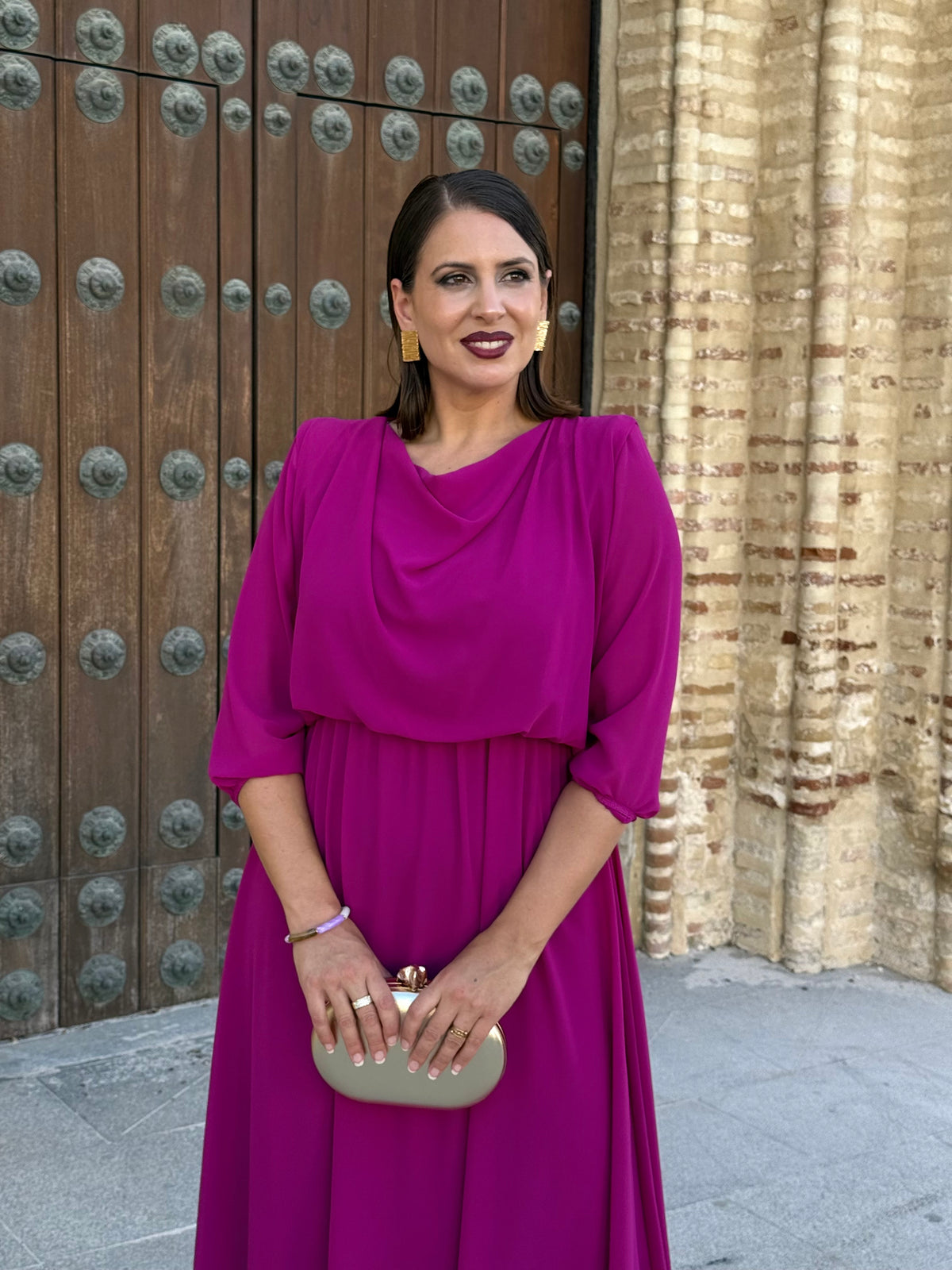 Vestido Miriam Buganvilla