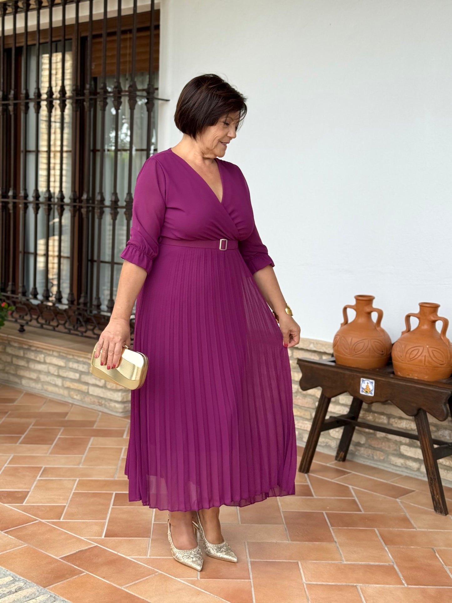 Vestido Harmonía Buganvilla