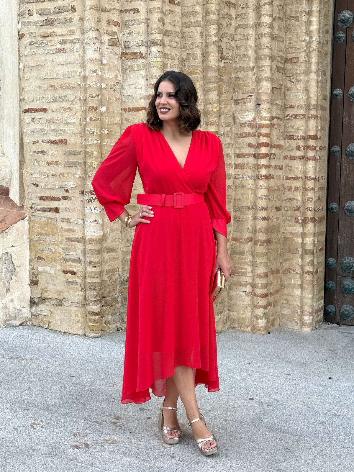 Vestido Sonsoles Coral