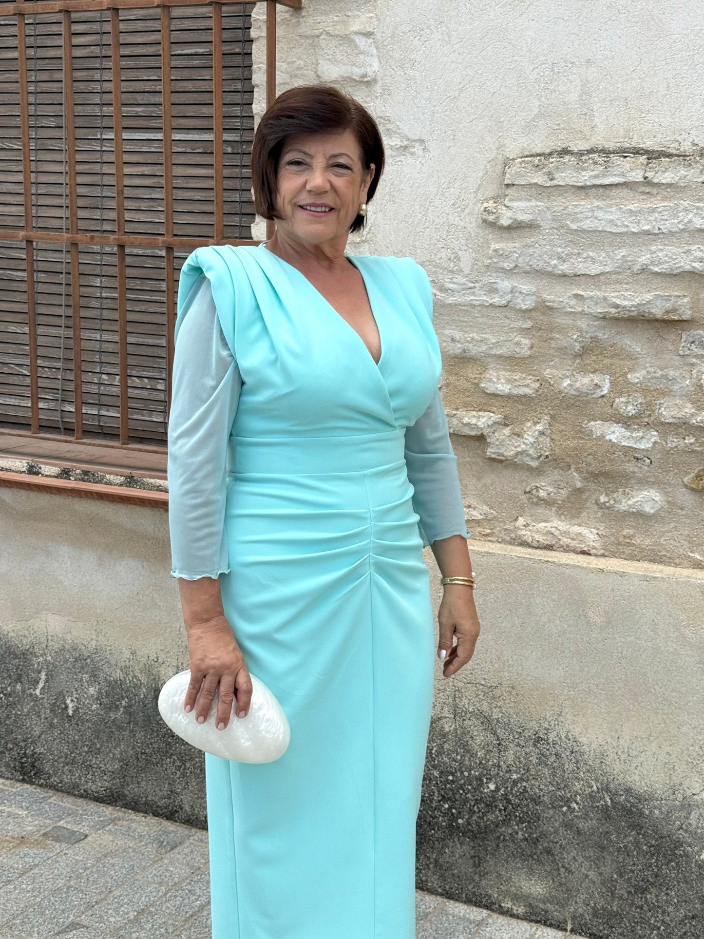 Vestido Belinda Verde Mar