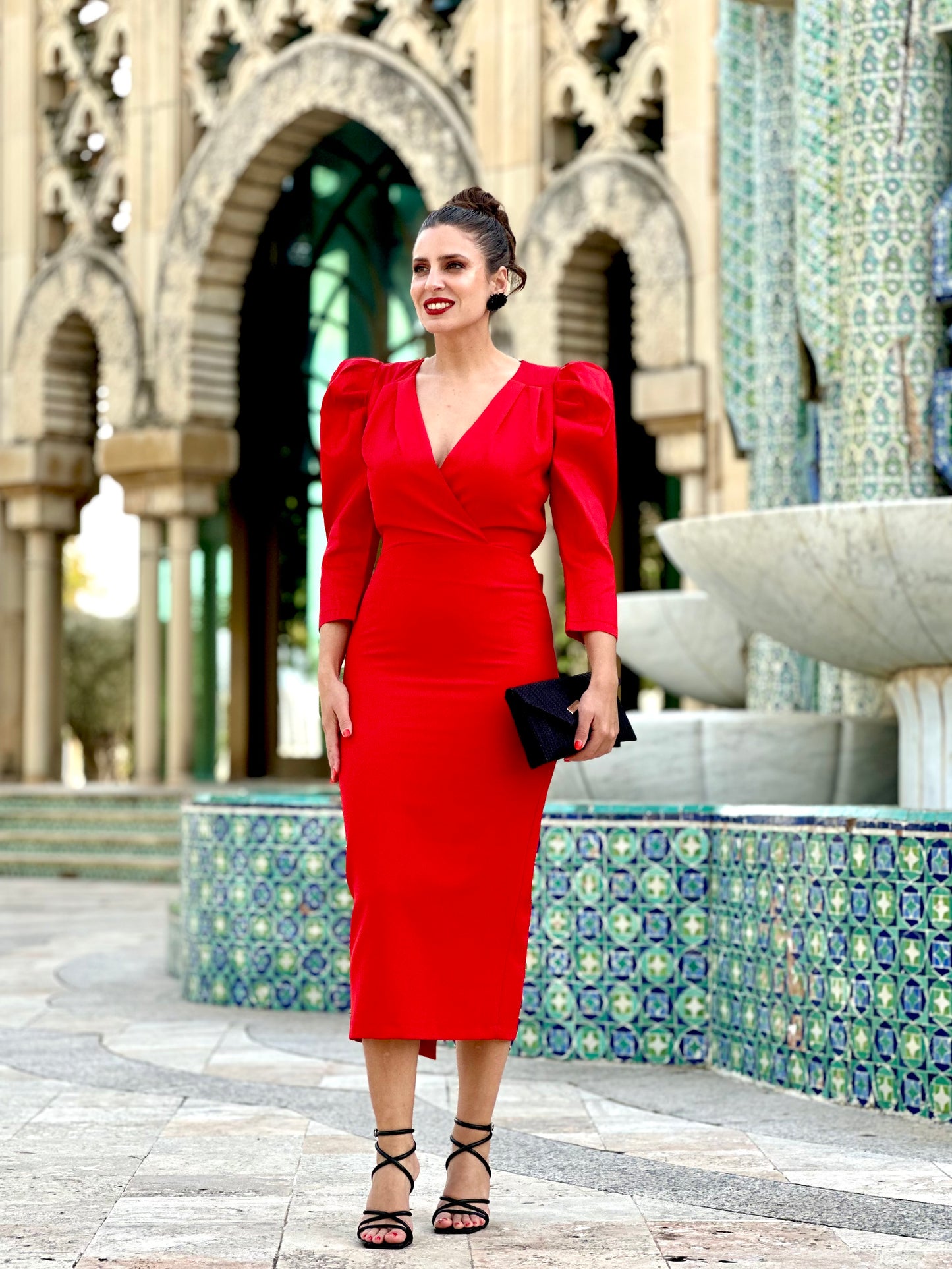 Vestido Granada Rojo