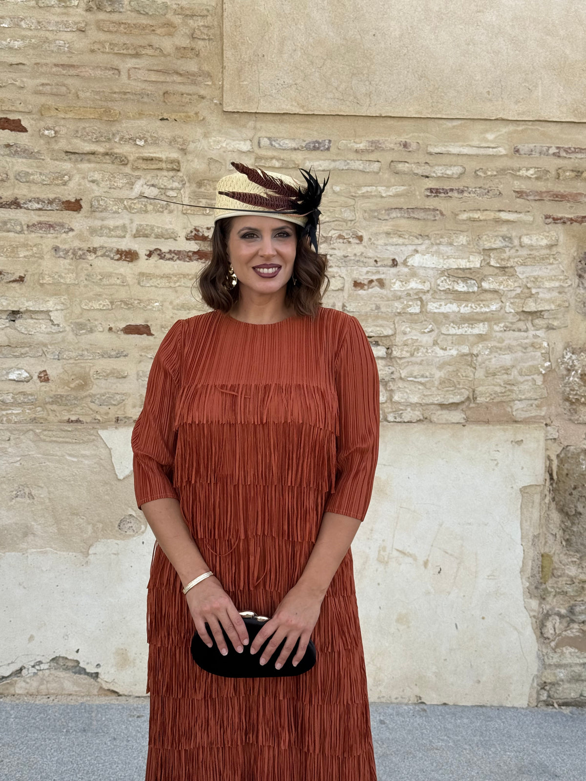 Vestido Almira Teja