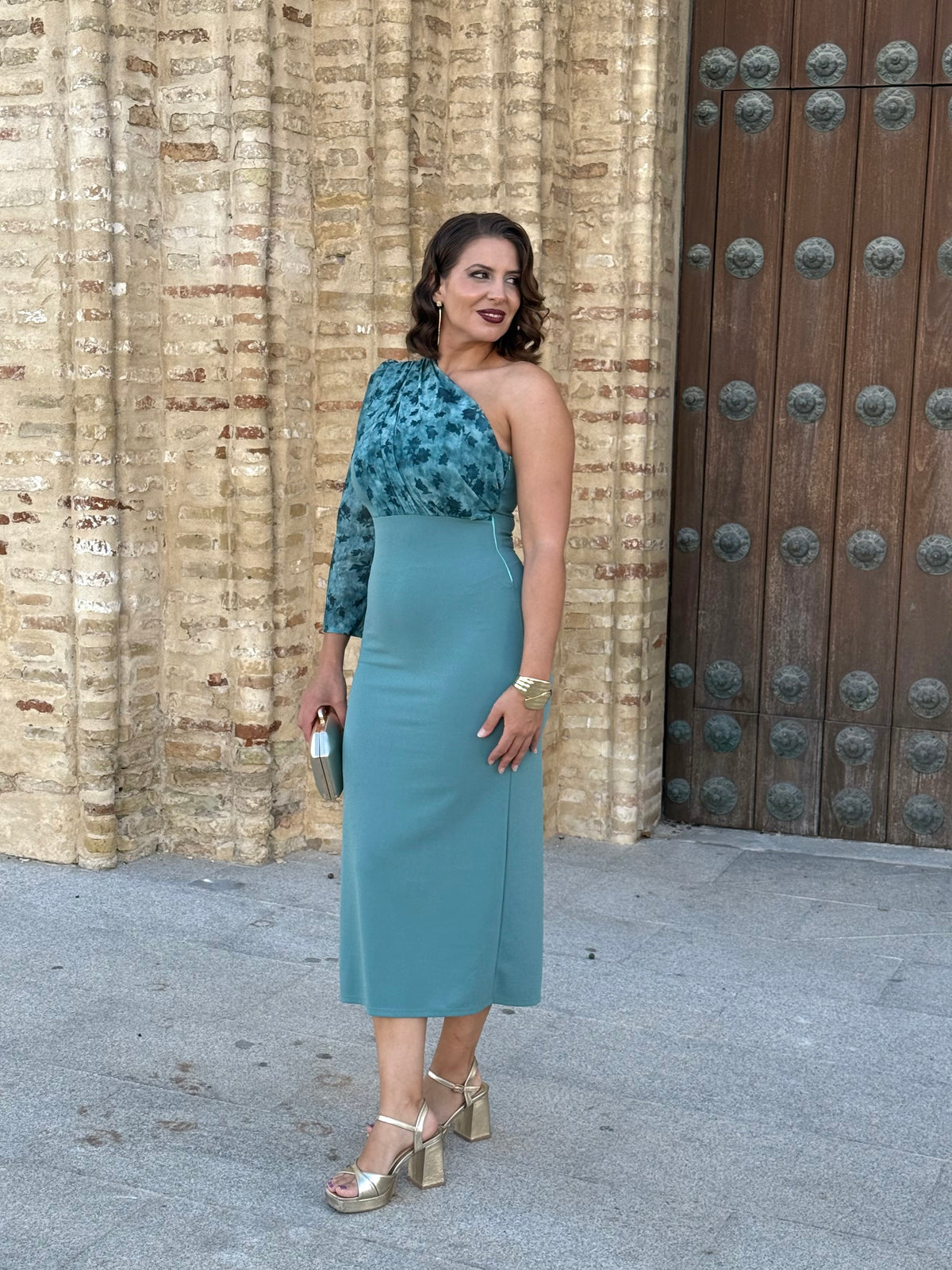 Vestido Zahara Turquesa
