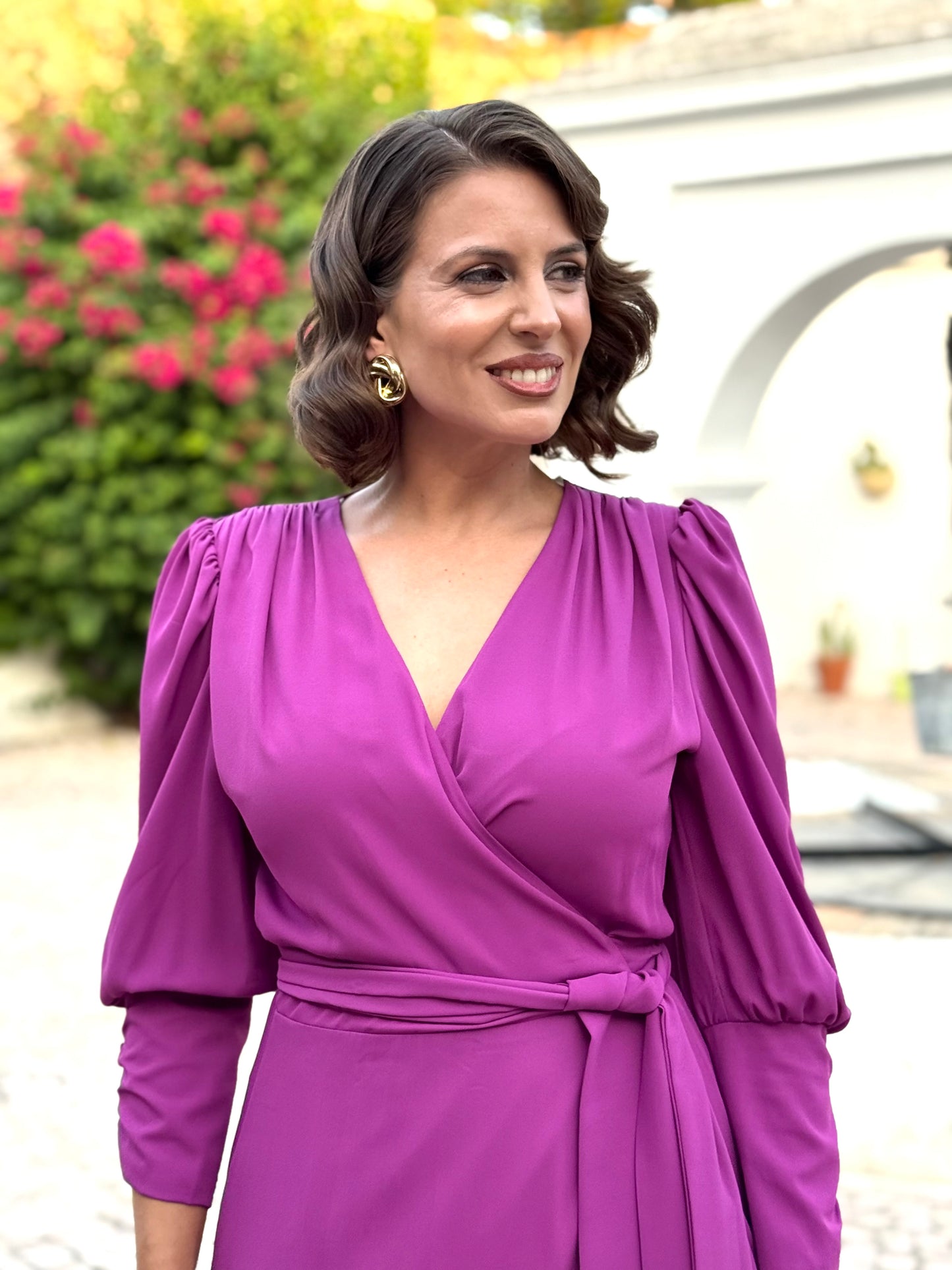 Vestido Isabela Buganvilla