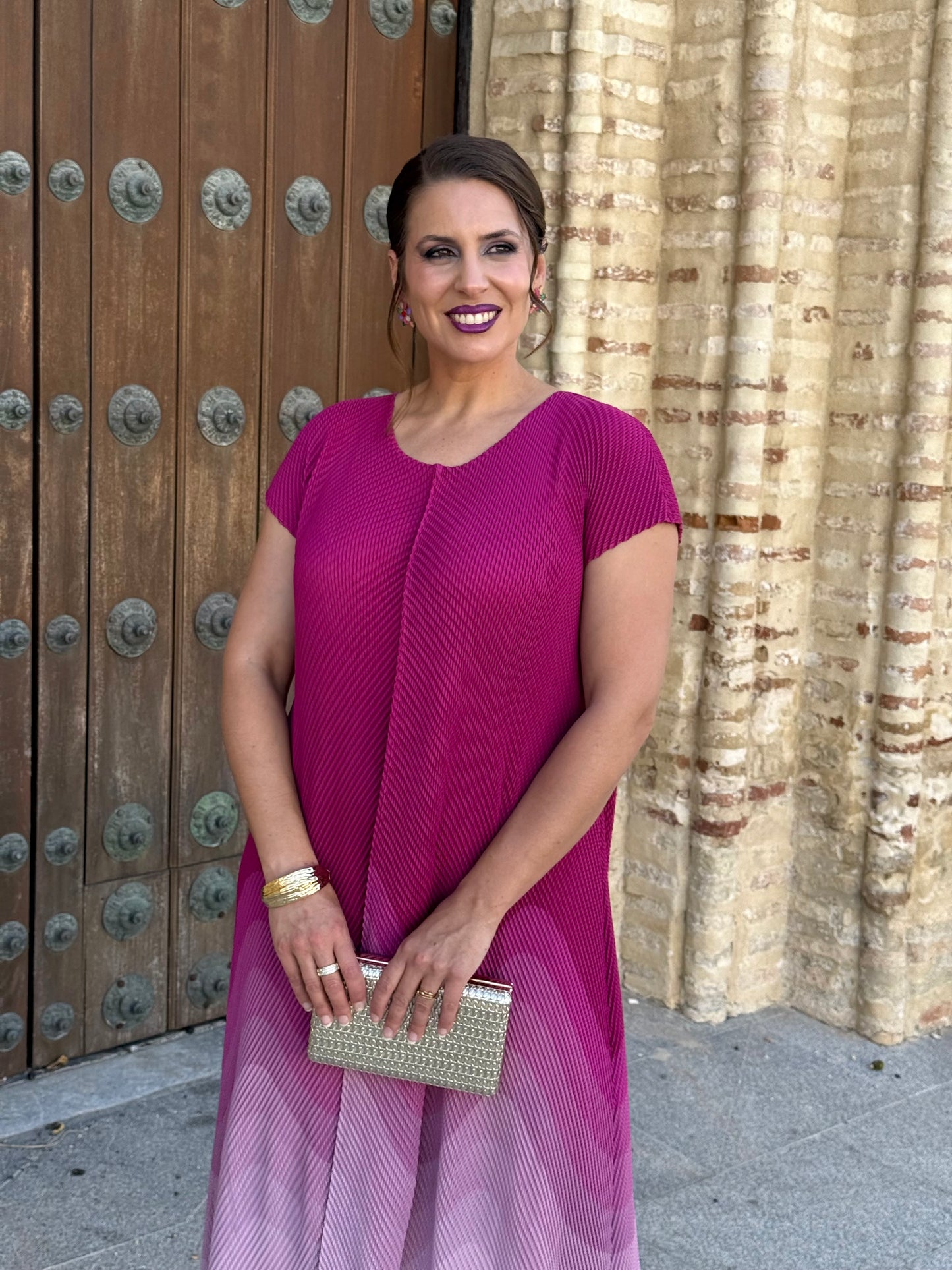 Vestido Avelline Fucsia