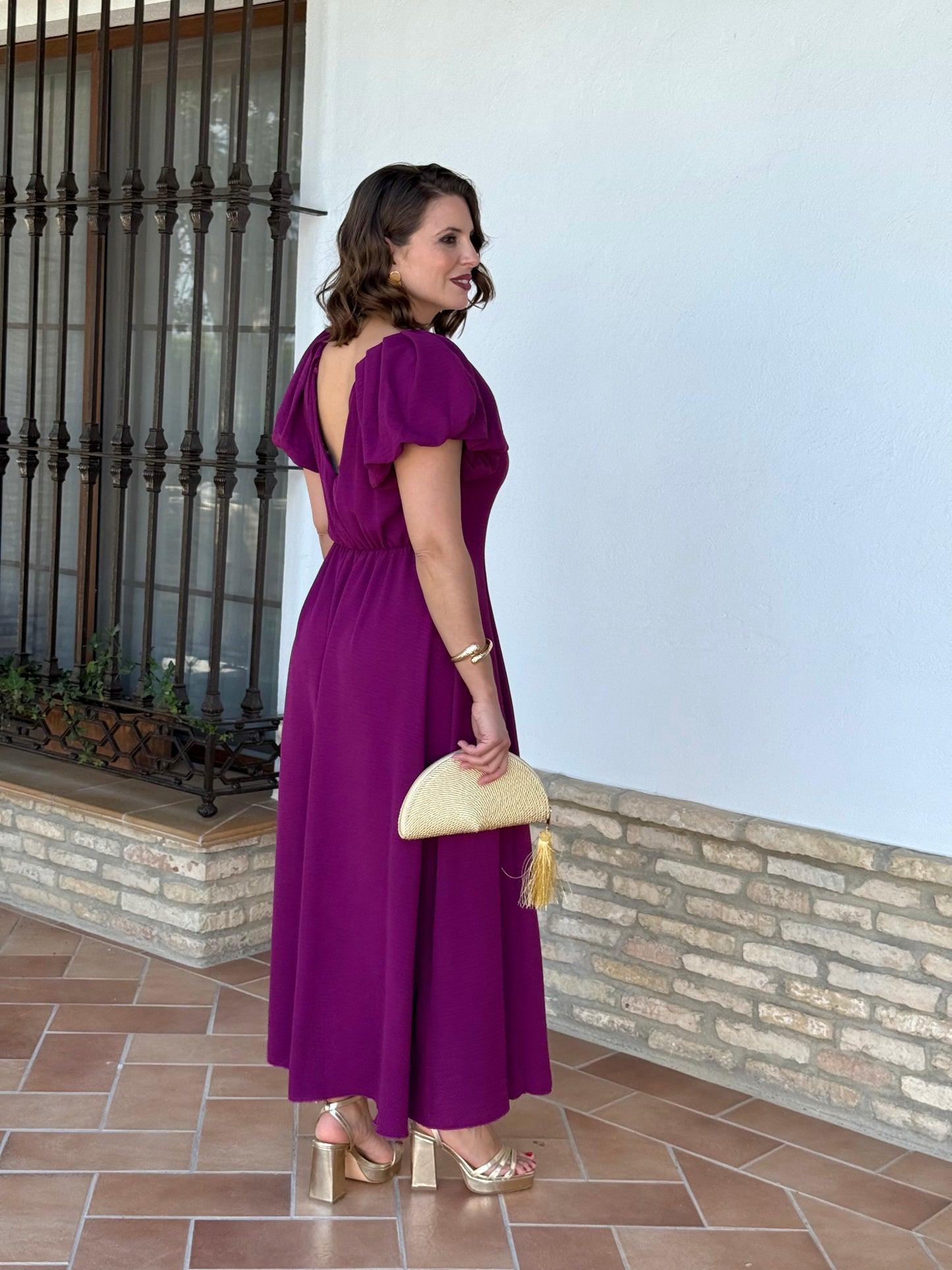 Vestido Saray Buganvilla