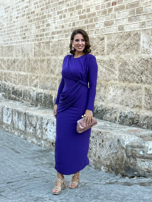 Vestido Cayetana Morado