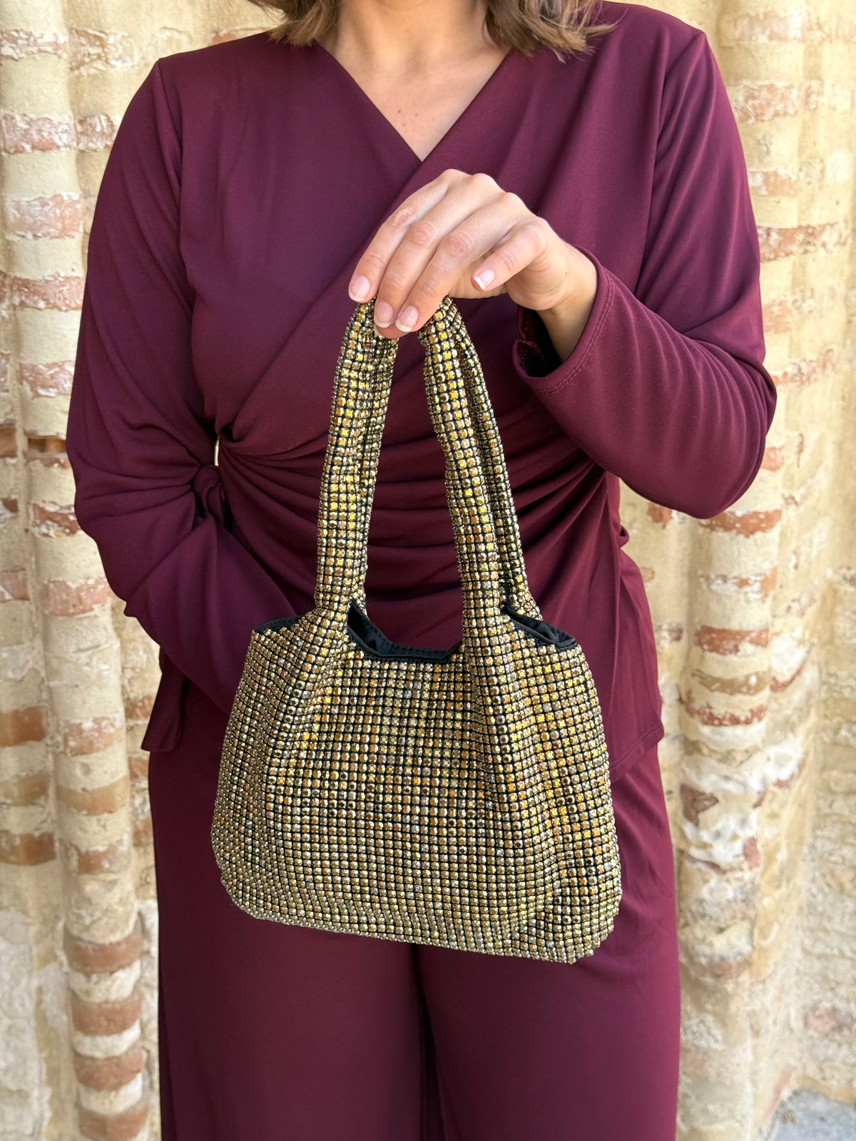Bolso Leyenda Dorado