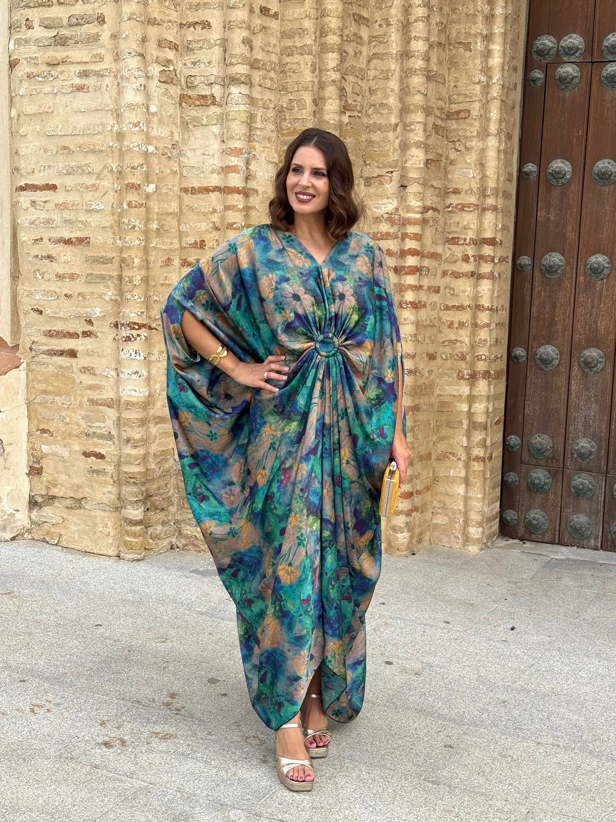 Vestido Olimpia Turquesa