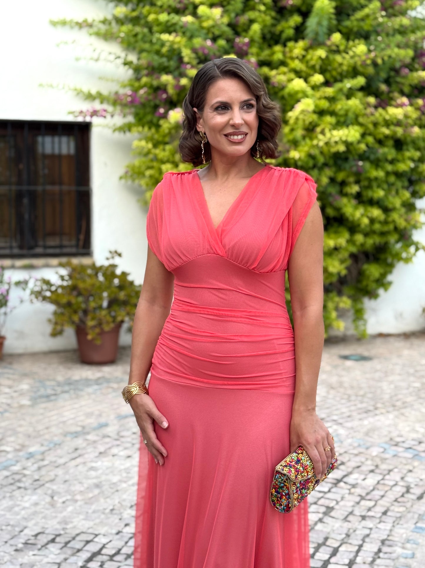 Vestido Graciela Coral