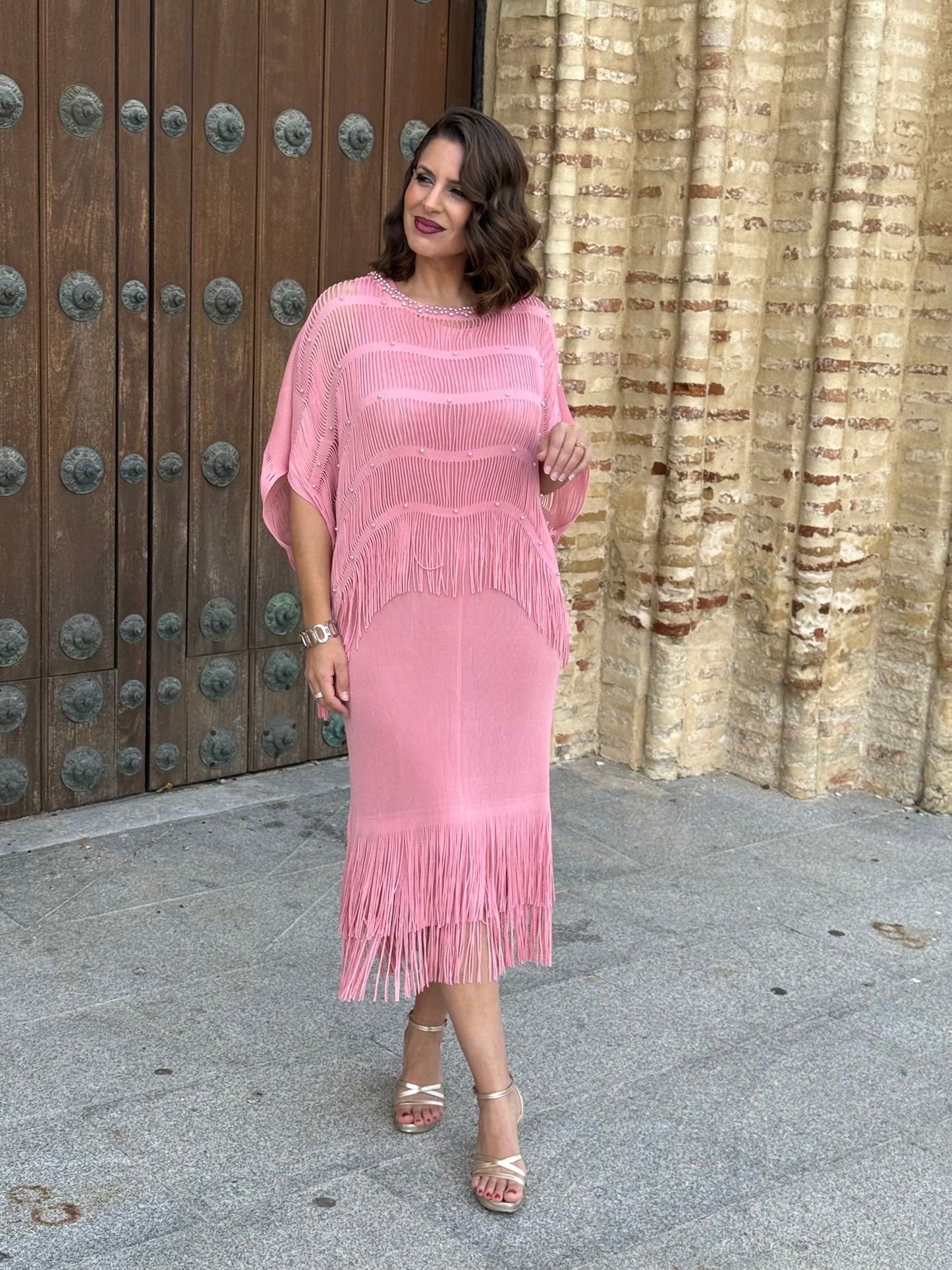 Vestido Soraya Rosa