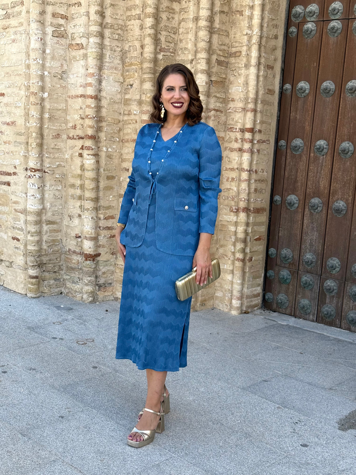 Conjunto Silvana Azul