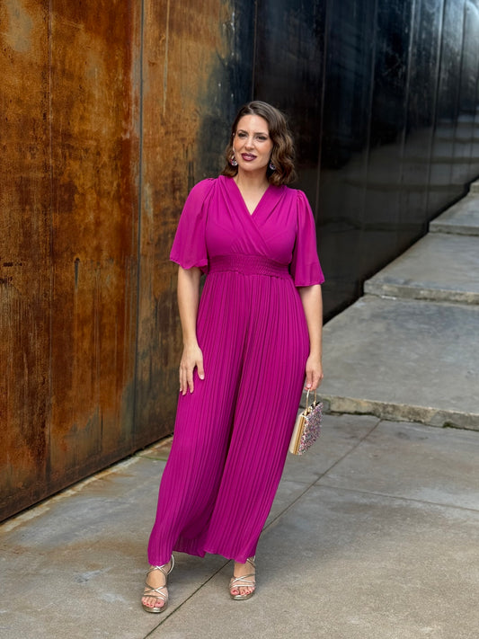 Mono plisado Buganvilla