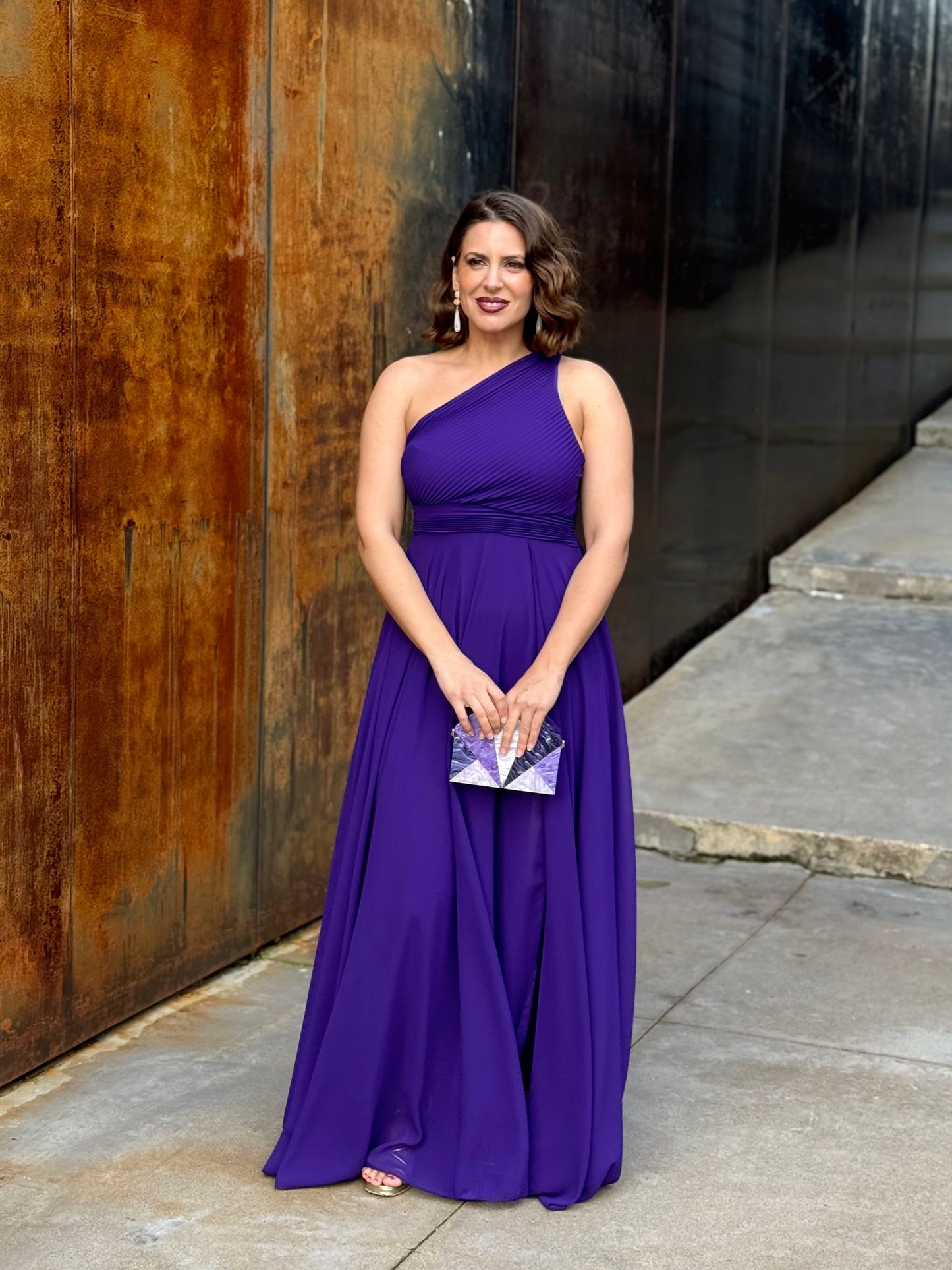 Vestido Samantha Morado