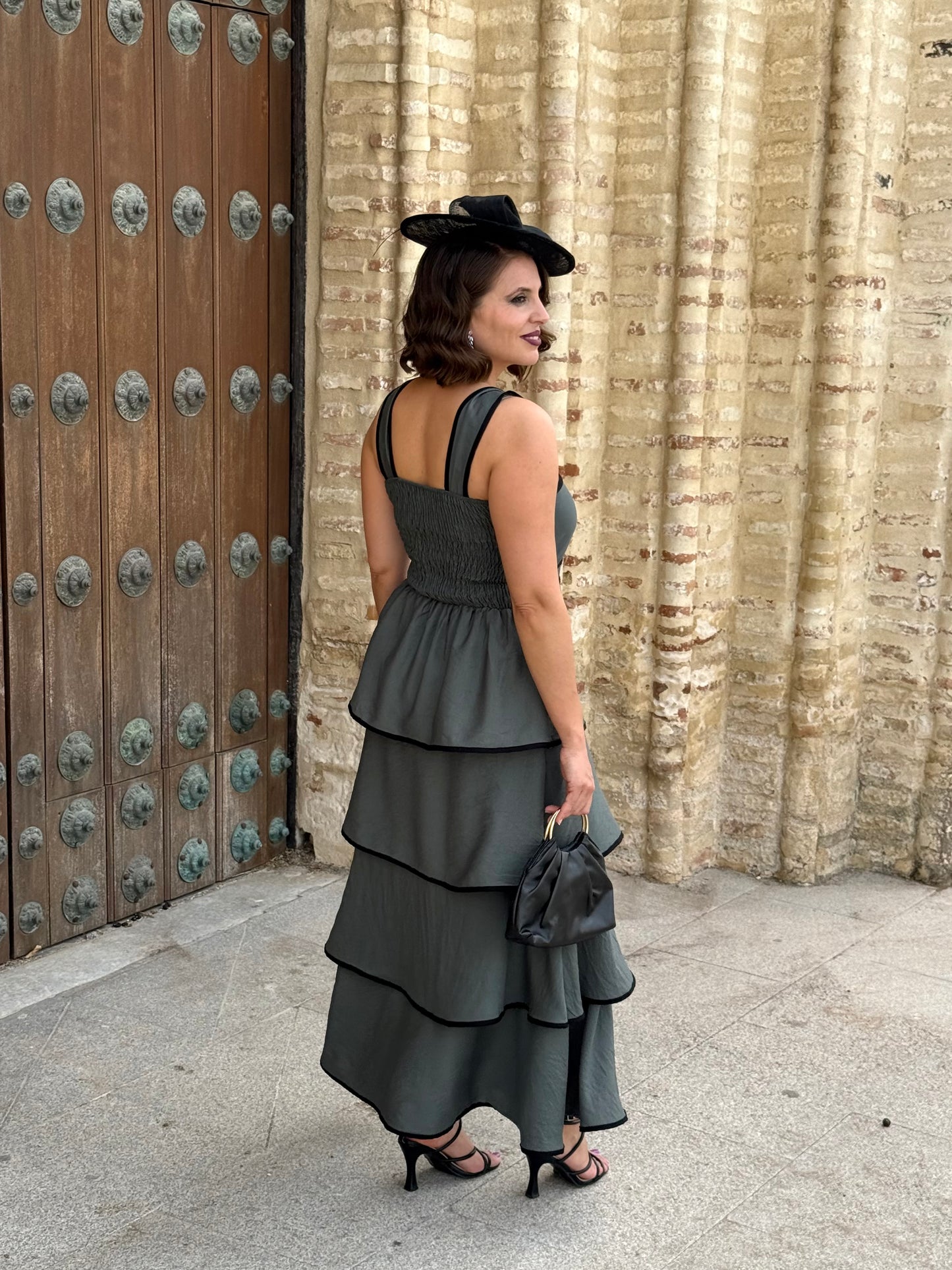 Vestido Emilia Verde kaki