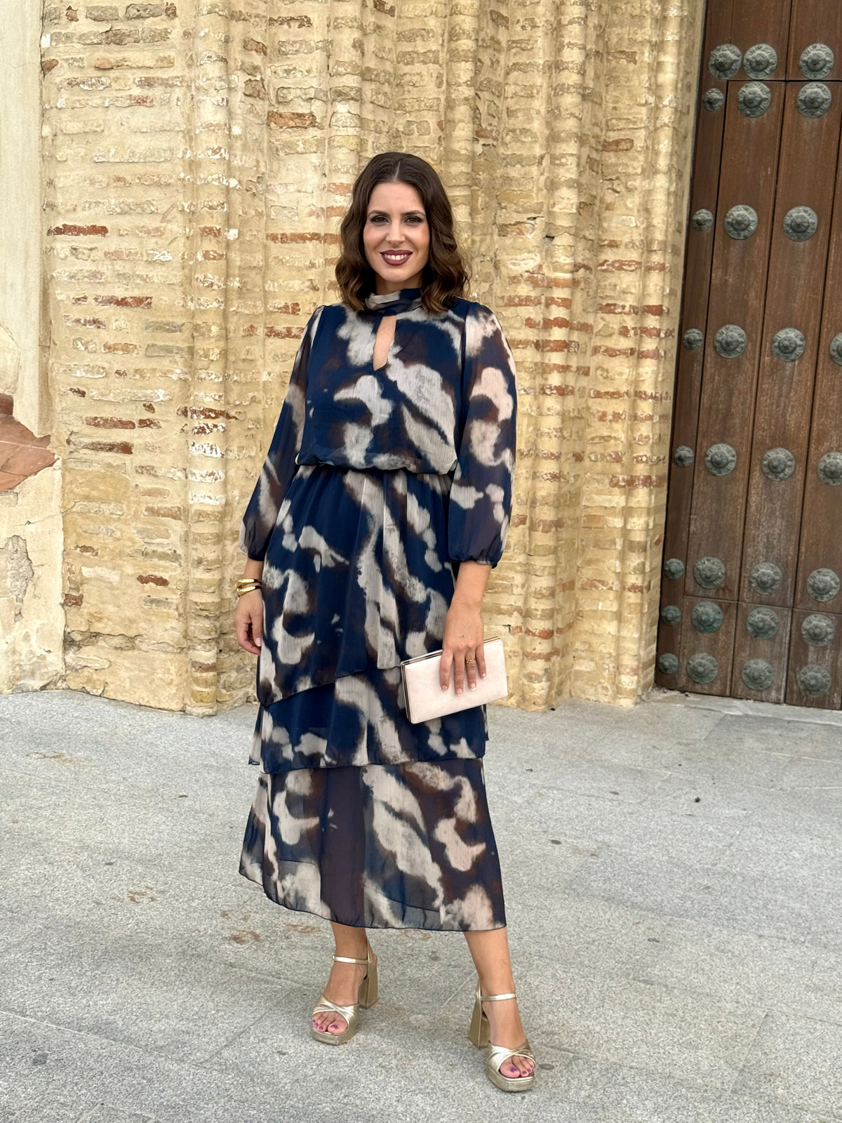 Vestido Tania Azul Marino
