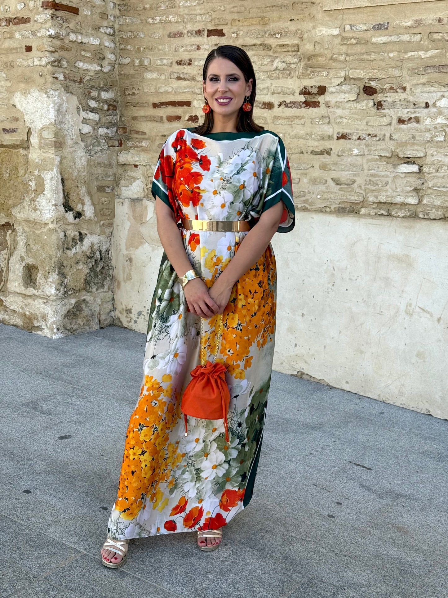 Vestido Elvira Flores