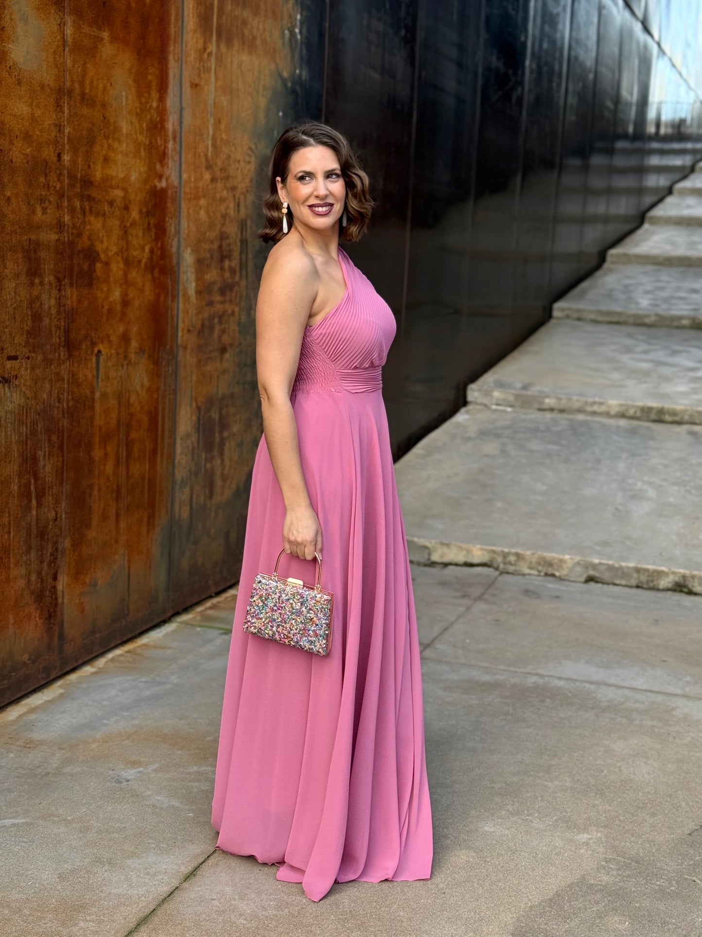 Vestido Samantha Rosa