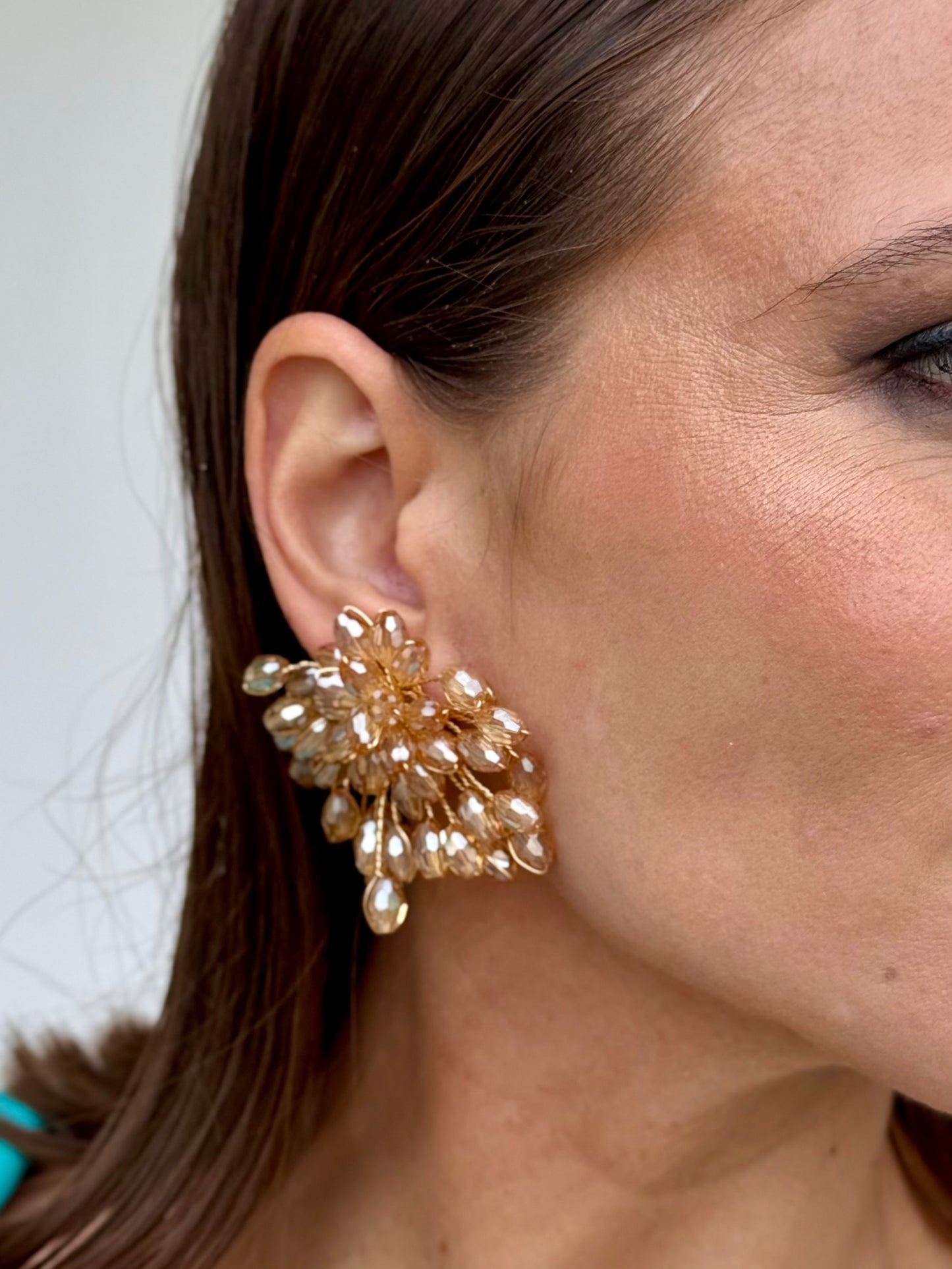 Pendientes Loreto Dorada