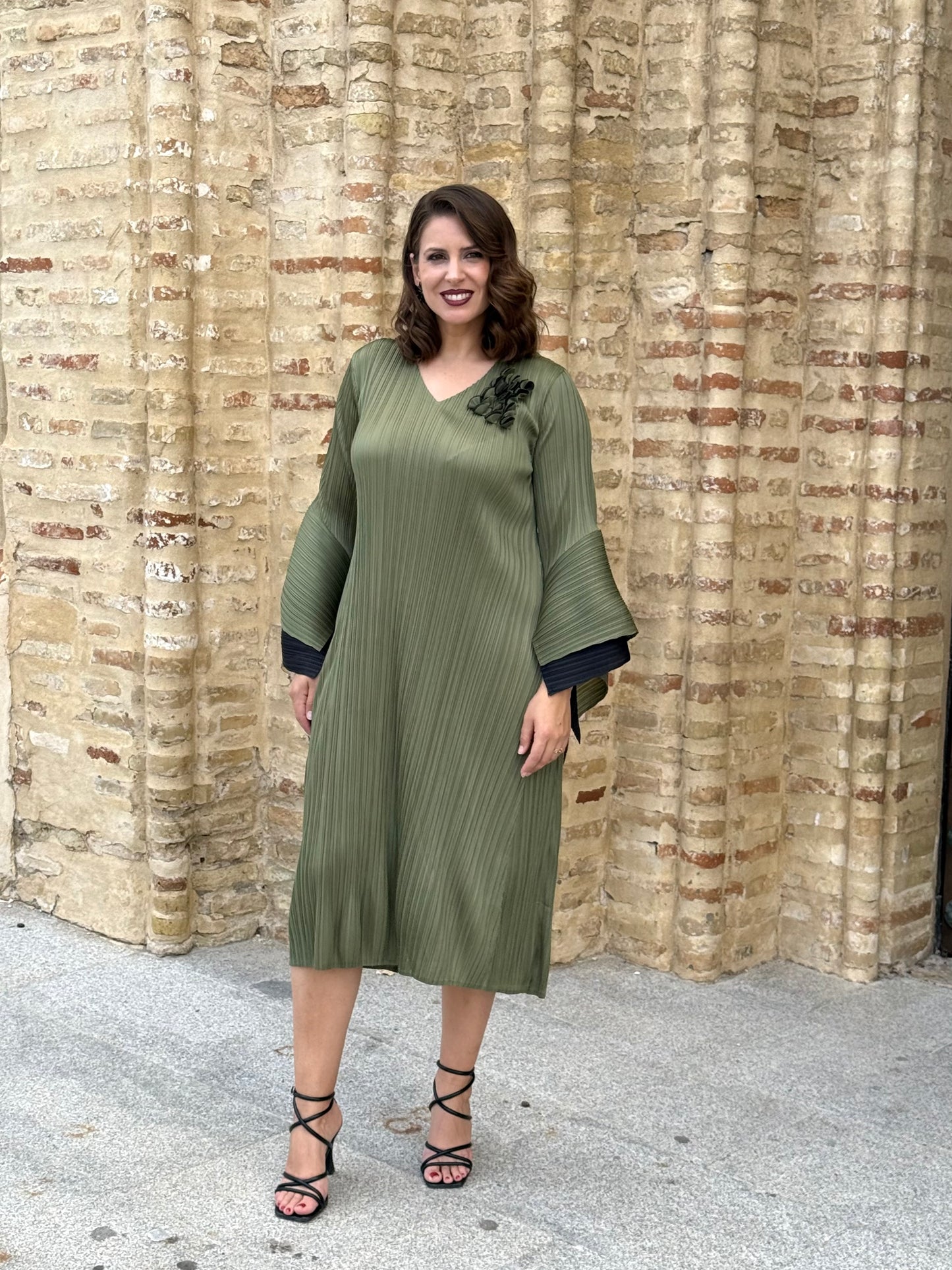 Vestido Miranda Verde Kaki
