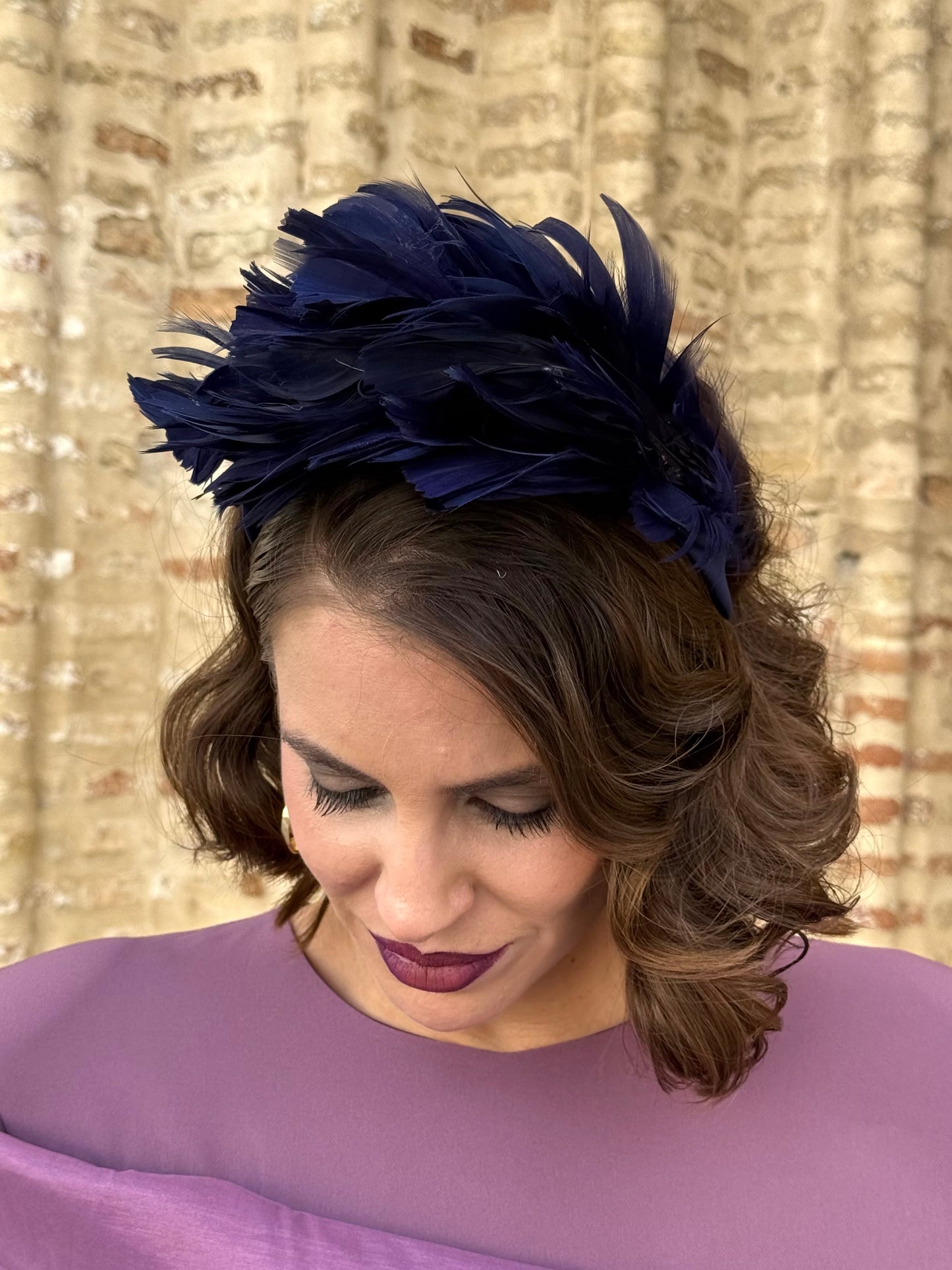 Diadema Aracena Azul Marino