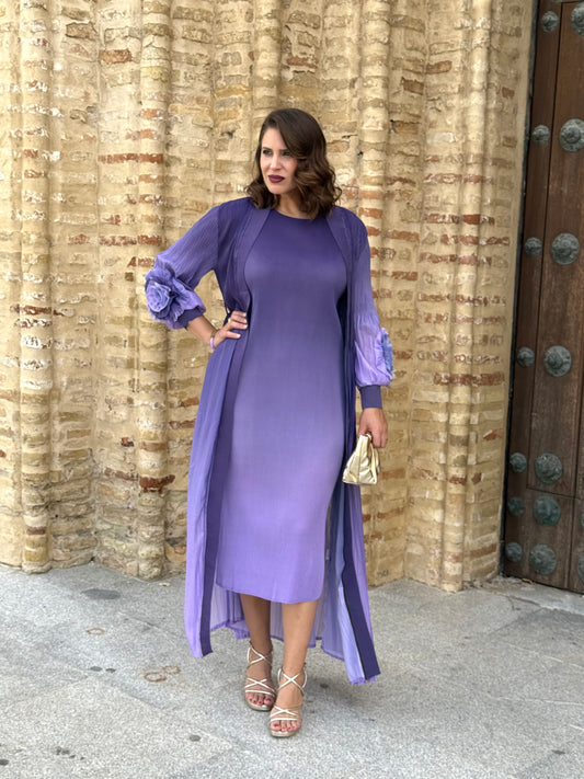 Conjunto Amatista Morado