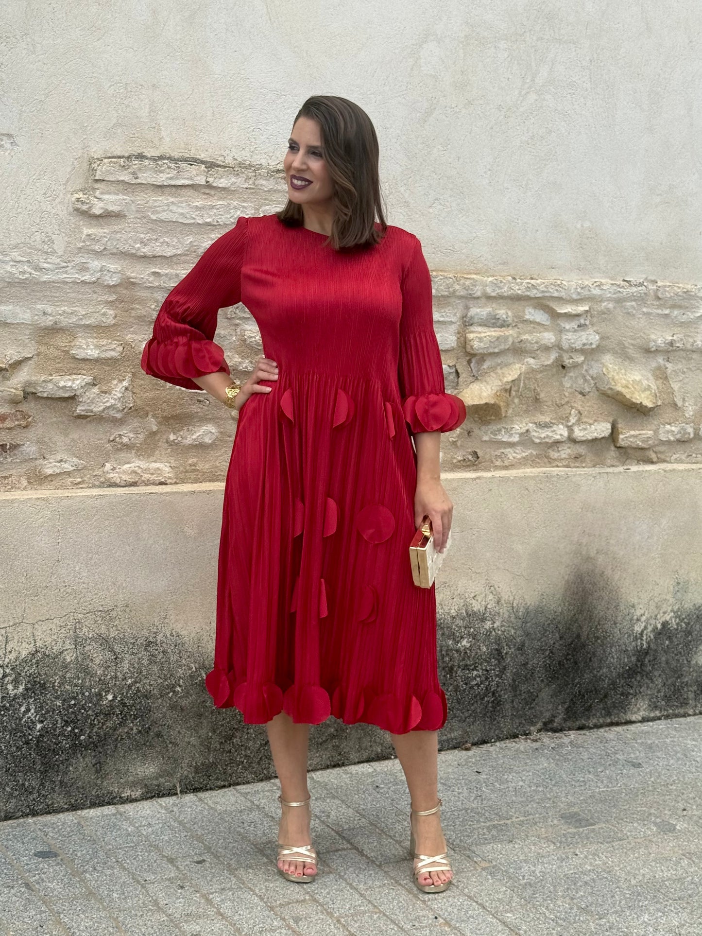 Vestido Anastasia Rojo