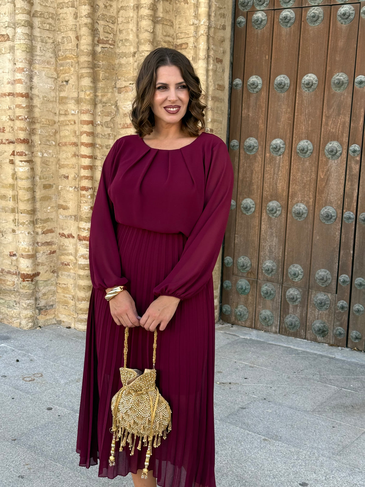 Vestido Bruma Vino