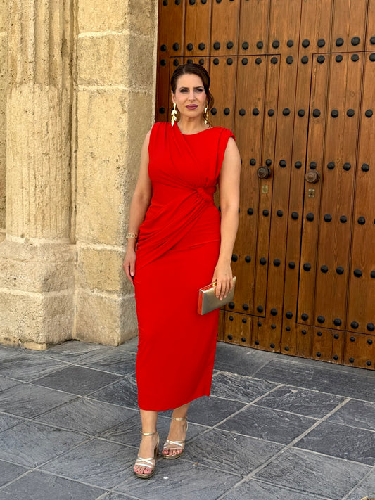 Vestido Melisa Rojo