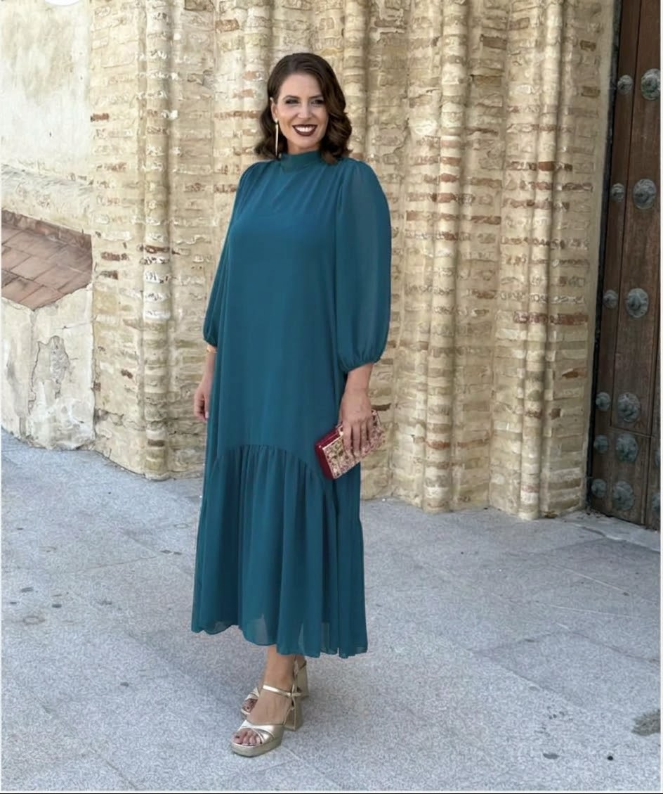 Vestido Amalia Petróleo