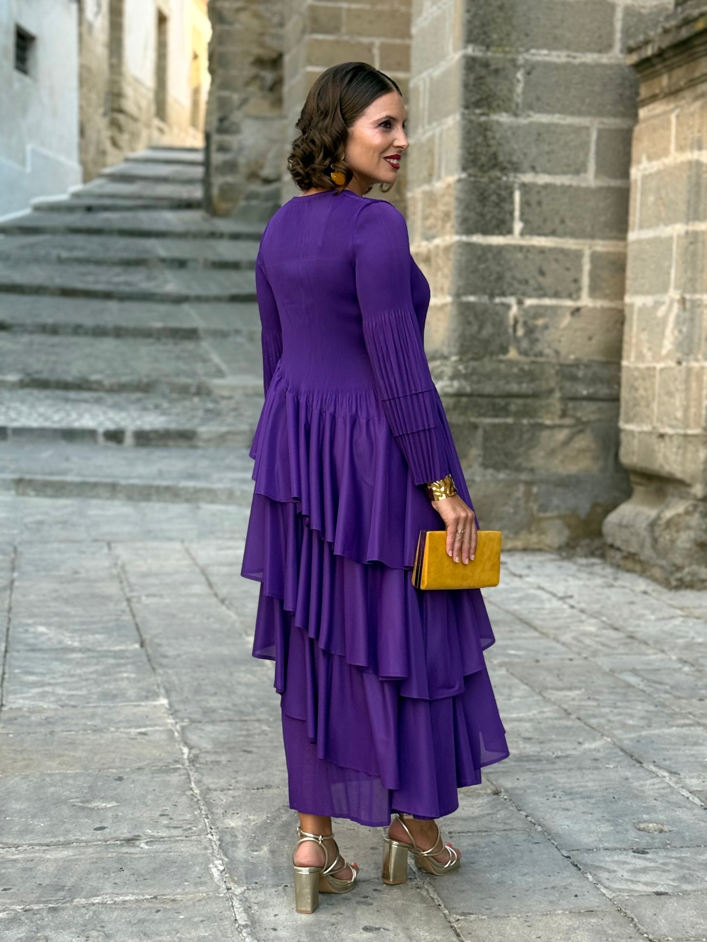 Vestido Amaris Morado